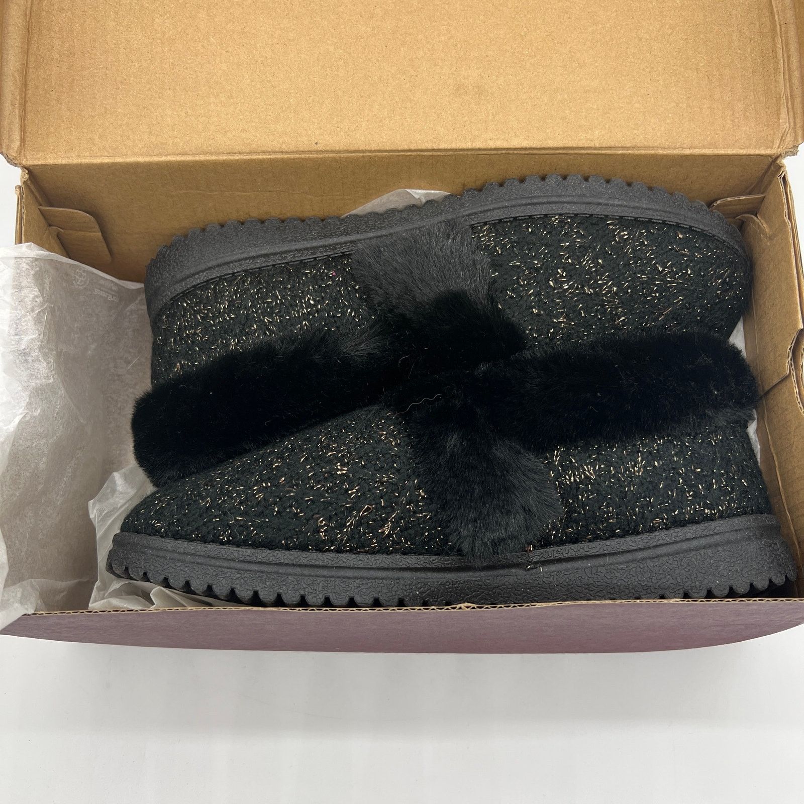 SKECHERS Skechers Slipper Womens Size 6 Wide Black Cozy Lite Size US 6 / IT 36 - 7 Thumbnail