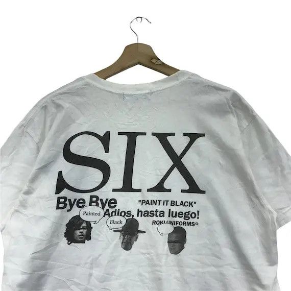 Band Tees × The Rolling Stones THE ROLLING STONES Paint It Black Song Tee Shirt Tour Album Size US M / EU 48-50 / 2 - 5 Thumbnail