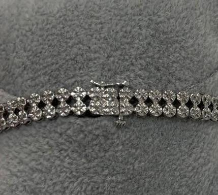 NBDN Nobrandedon SK9 Diamond Tennis Bracelet Size ONE SIZE - 2 Thumbnail