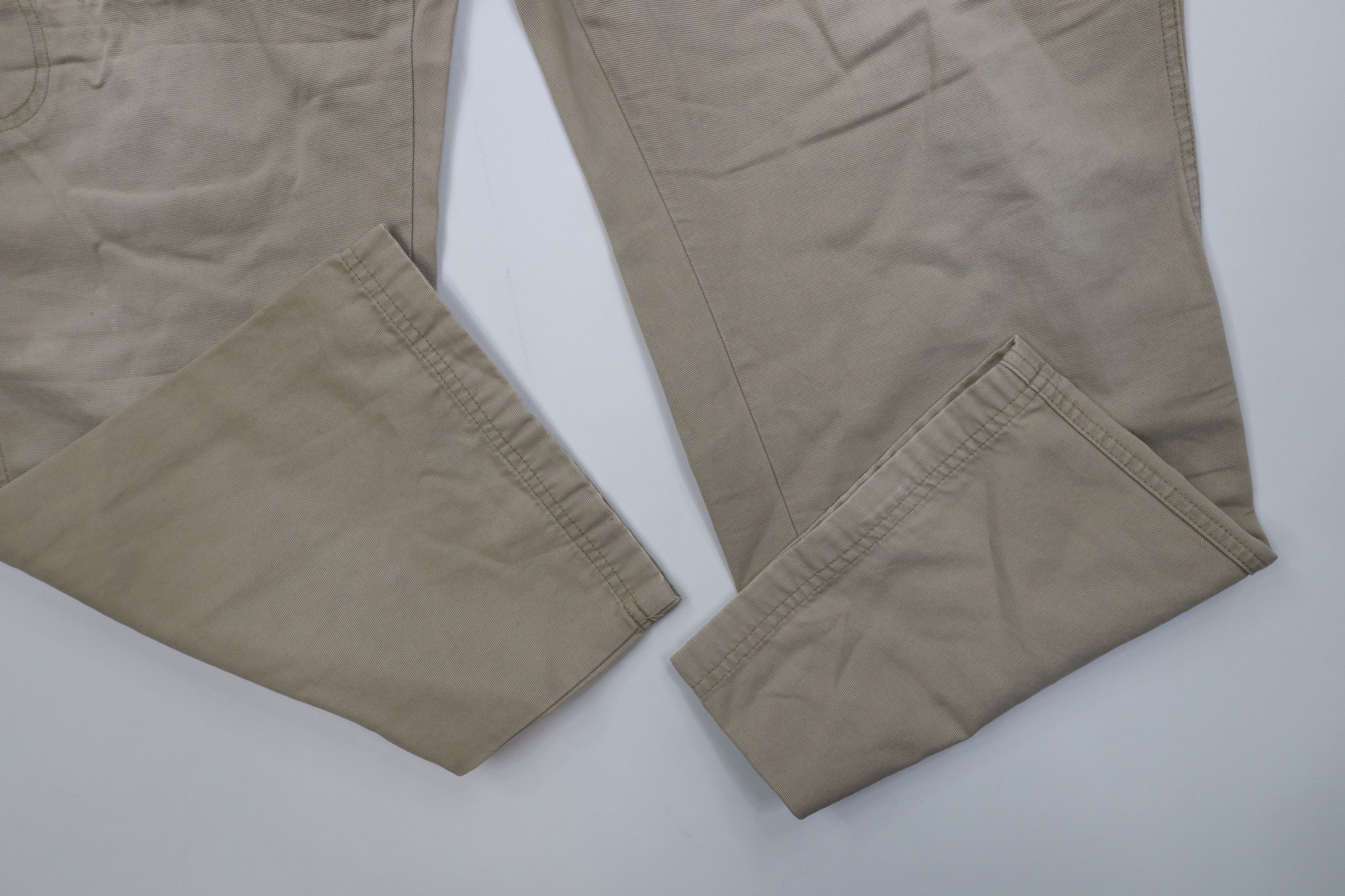 Woolrich Woolen Mills Vintage 90s Woolrich Baggy Wide Leg Cargo Pants Beige Size US 40 / EU 56 - 5 Thumbnail