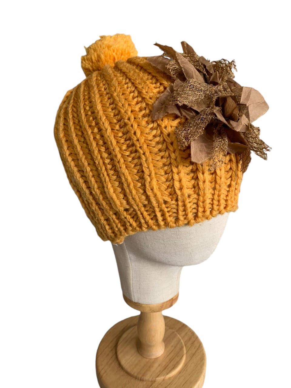 Punk Bondage Style Knitted Beanie Hats