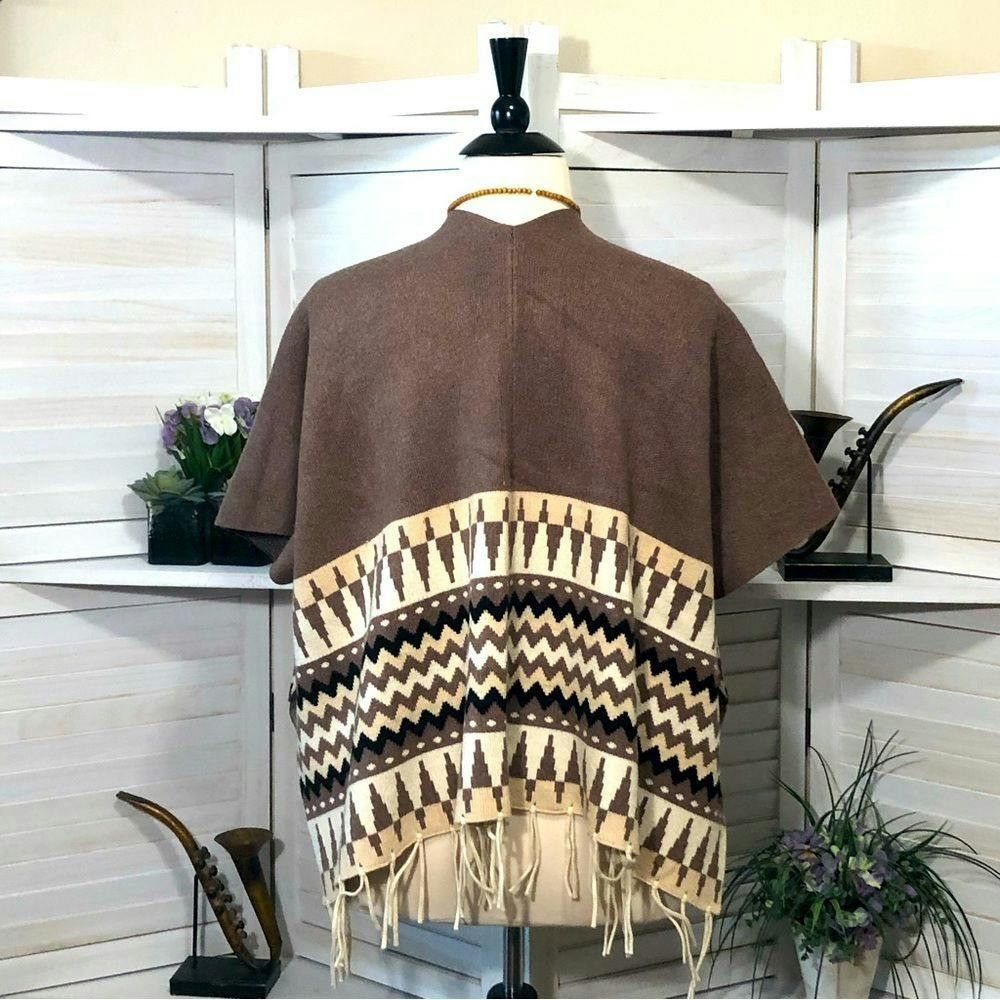 vintage-vintage-western-zigzag-fringes-wool-cream-brown-poncho-grailed