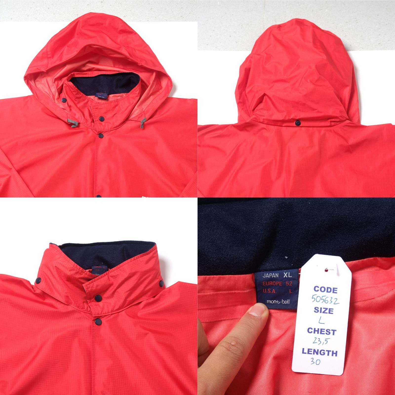 Montbell Montbell 1990s Gore-Tex Windbreaker Jacket (L) Size US L / EU 52-54 / 3 - 5 Thumbnail