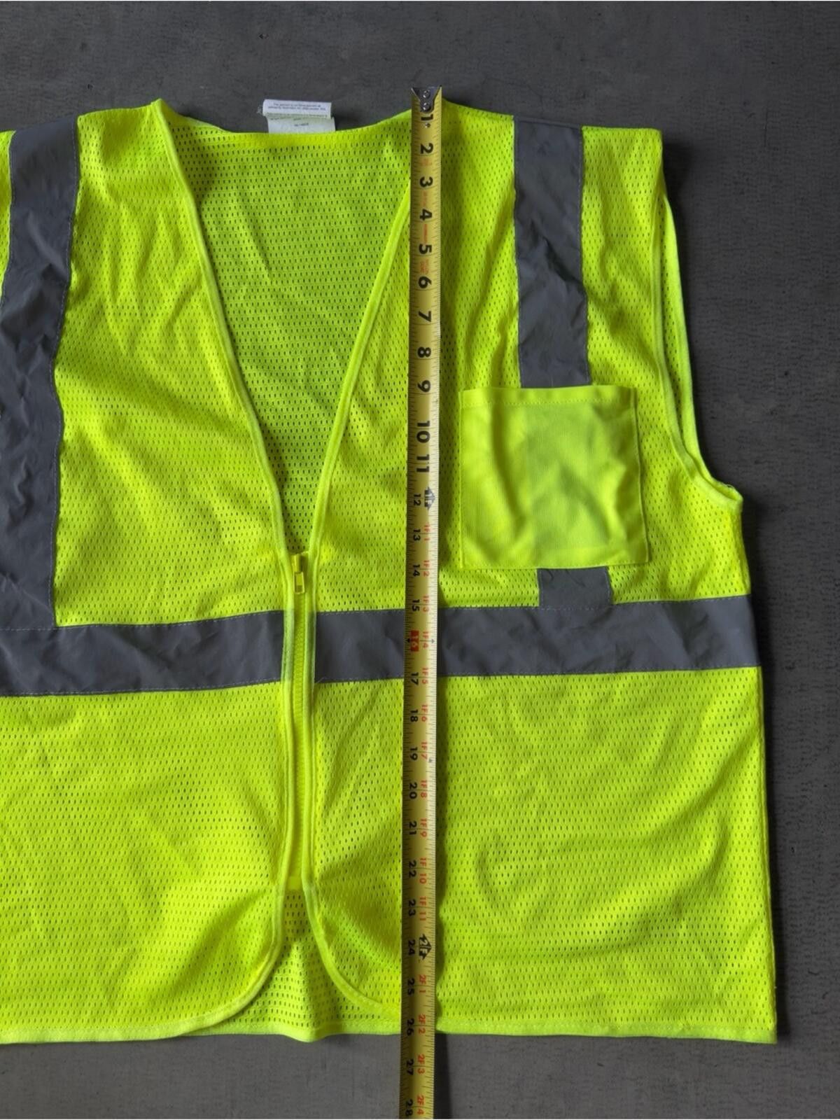 Connor McKnight Condor / Safety Vest Reflective / Neon Yellow / ANSI Class 2 Size ONE SIZE - 4 Thumbnail