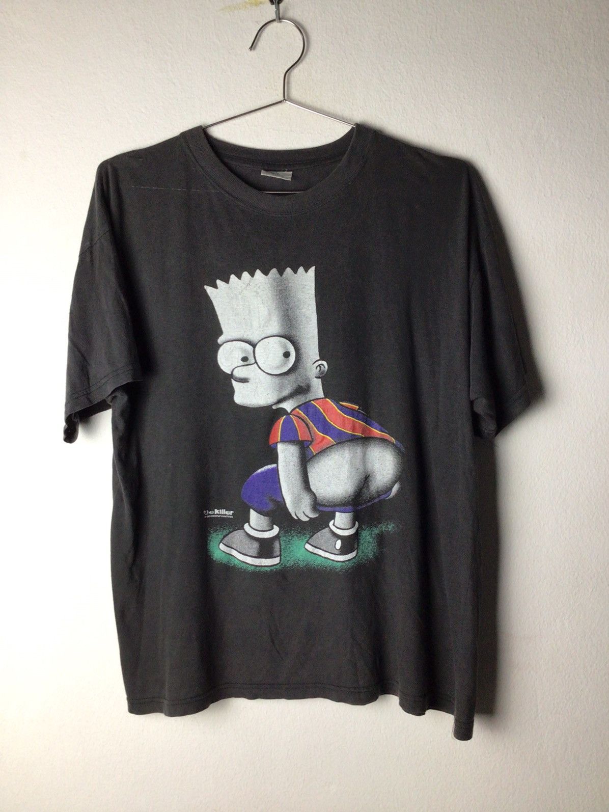The Simpsons × Vintage Simsons Bacelona show ass 90-00's Europe Size US XL / EU 56 / 4 - 2 Thumbnail