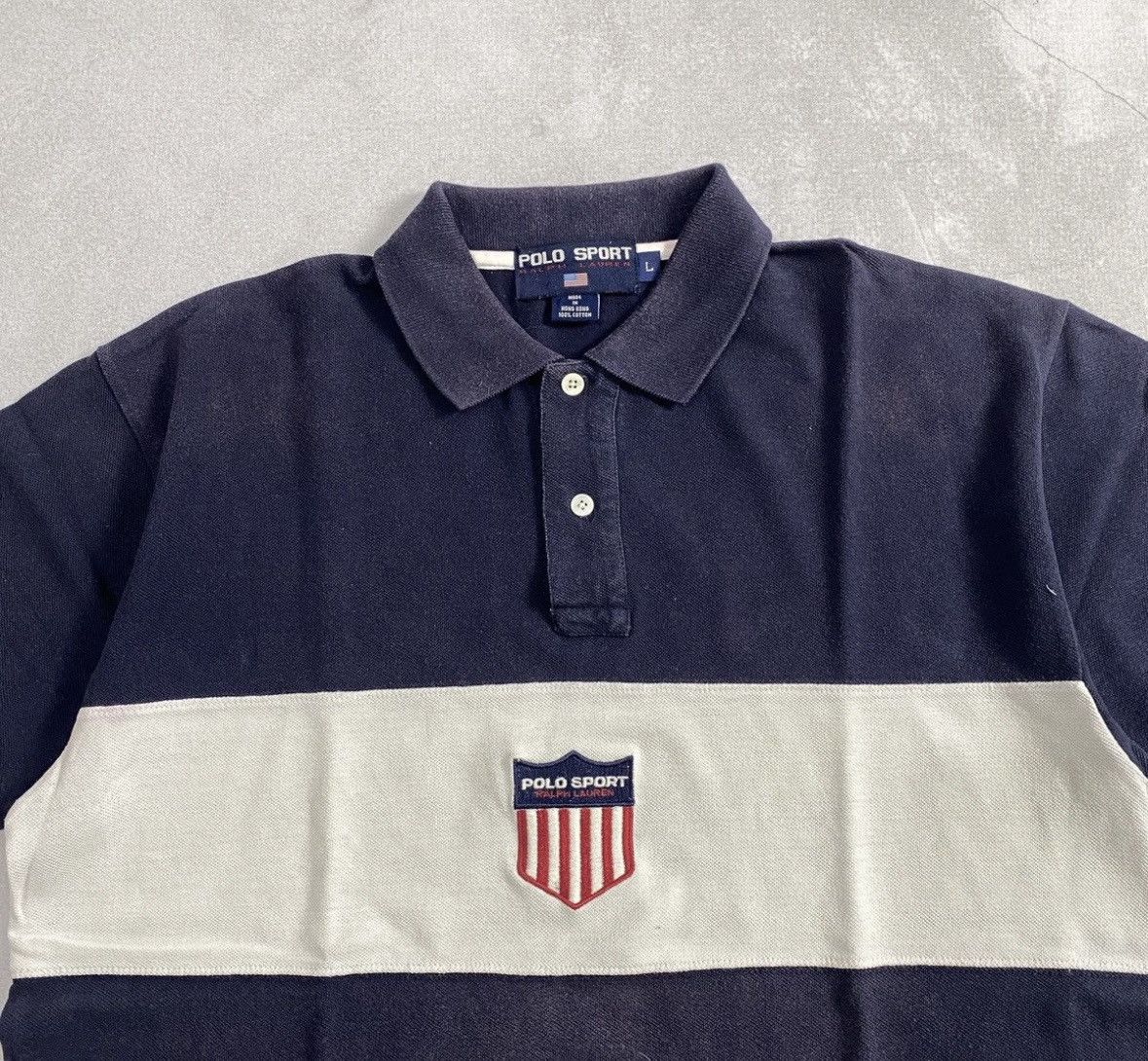 Vintage 1990’s Ralph Lauren Polo Sport, K-Swiss Patch main image 0