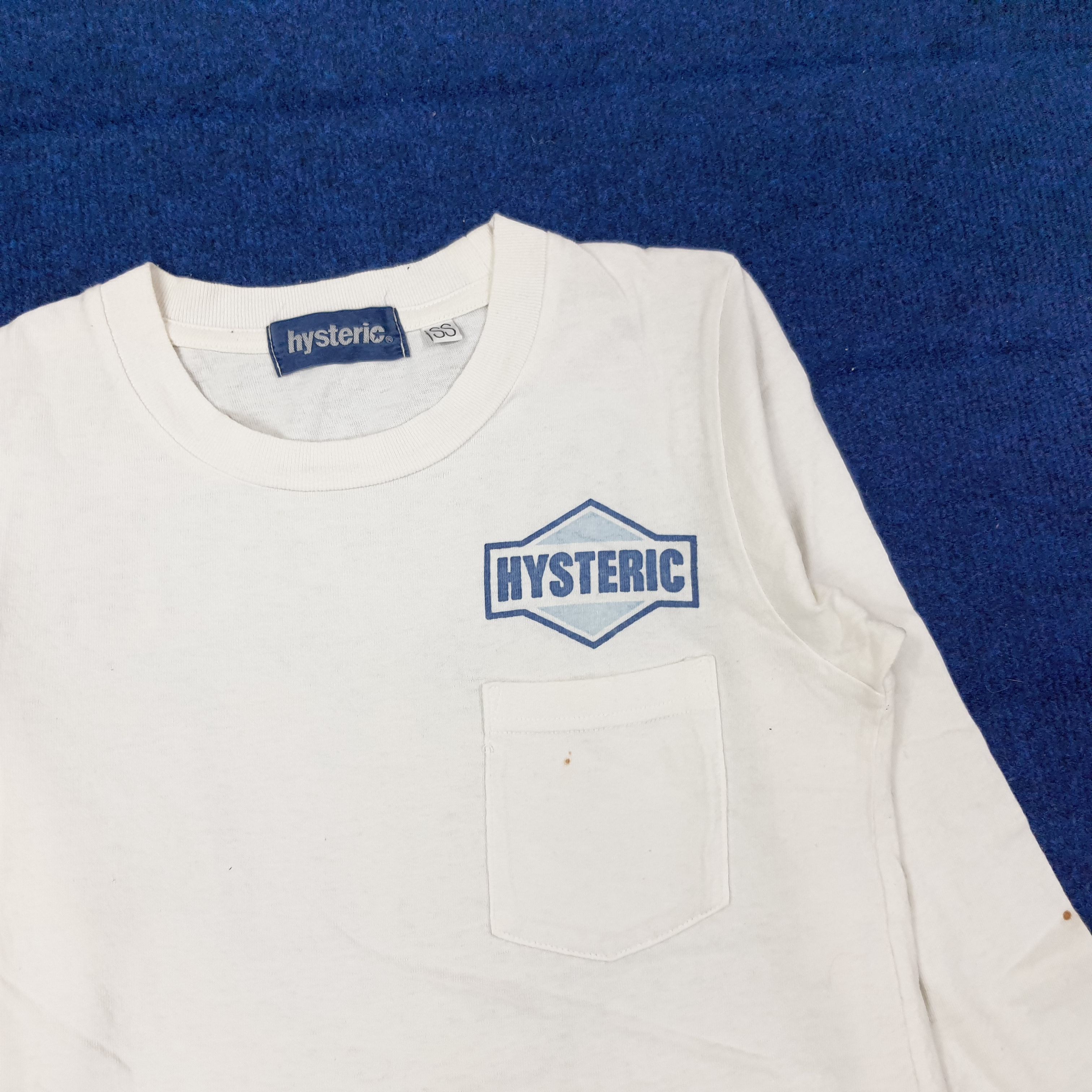 Hysteric Glamour Vintage Hysteric Glamour Japan Surf Pocket Tee C267N16 Size US XS / EU 42 / 0 - 4 Thumbnail