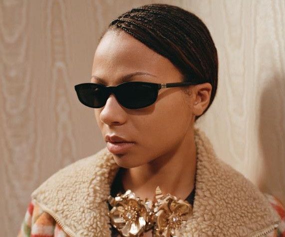 Miu Miu Miu Miu Women Sunglasses MUA06S 16K08Z NEW AUTHENTIC Size ONE SIZE - 12 Thumbnail