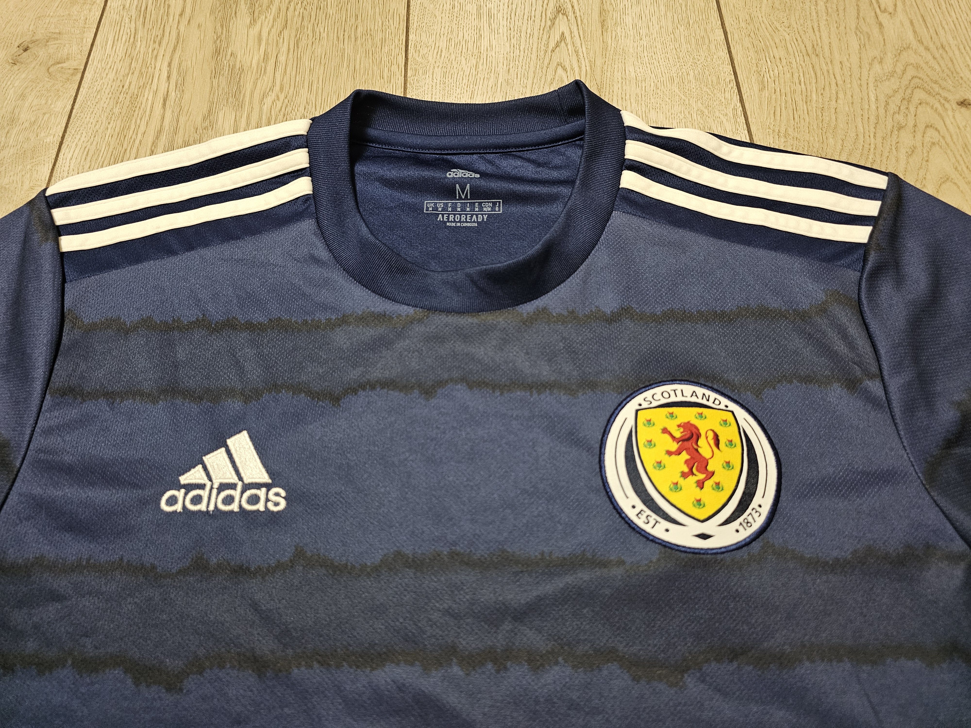 Adidas SCOTLAND 2020 2022 HOME FOOTBALL SHIRT SOCCER JERSEY Size US M / EU 48-50 / 2 - 3 Thumbnail