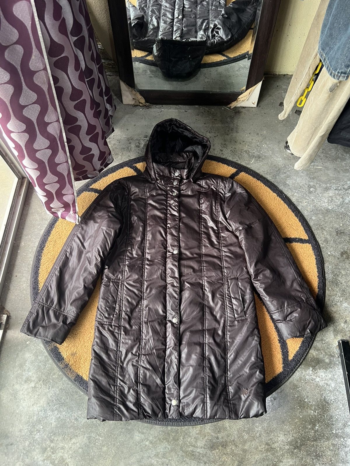 New Balance 🔥New Balance Long Puffer Jacket Hoodie Size US S / EU 44-46 / 1 - 1 Thumbnail