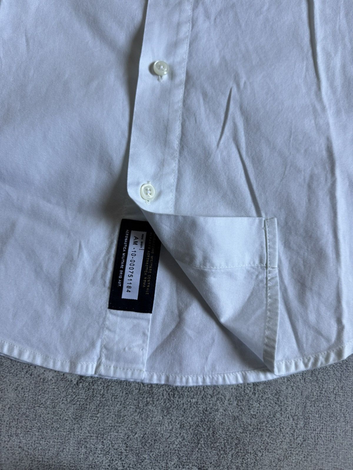 Aeronautica Militare Aeronautica Militare S big logo button up shirt long sleeve Size US S / EU 44-46 / 1 - 13 Thumbnail