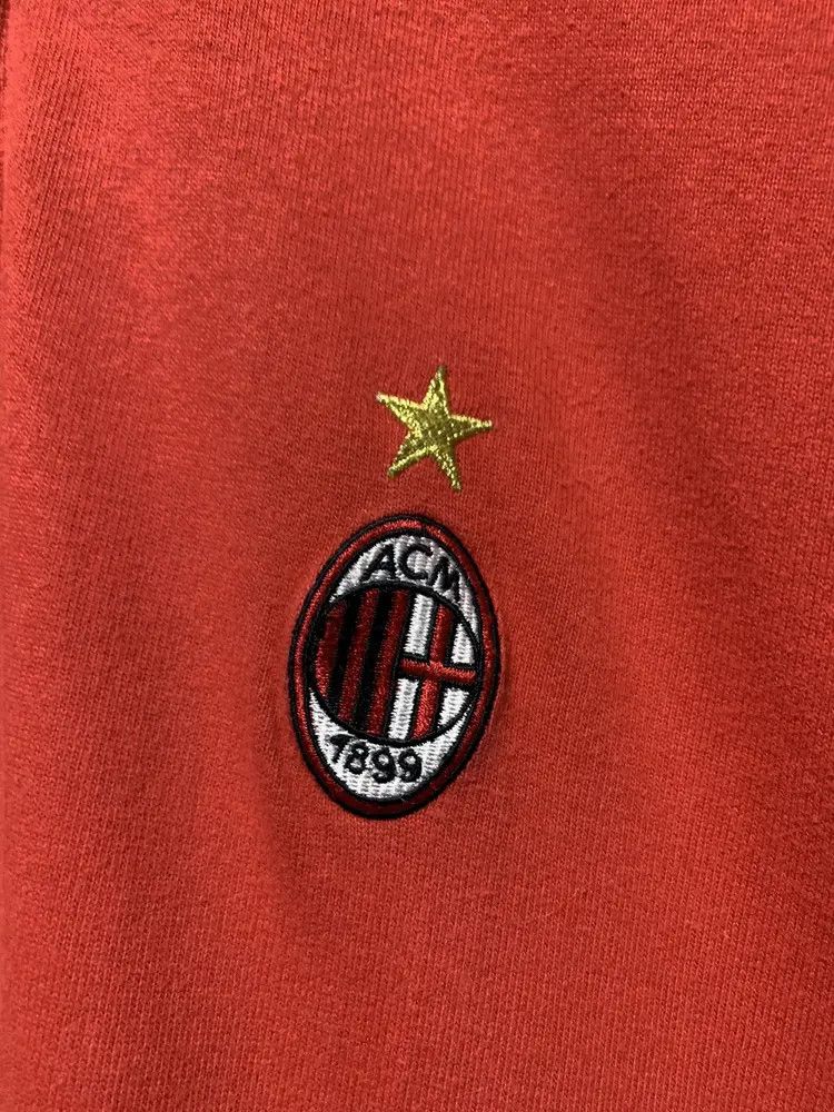 Adidas 00s Adidas Ac Milan polo shir⁴ Size US XL / EU 56 / 4 - 3 Thumbnail