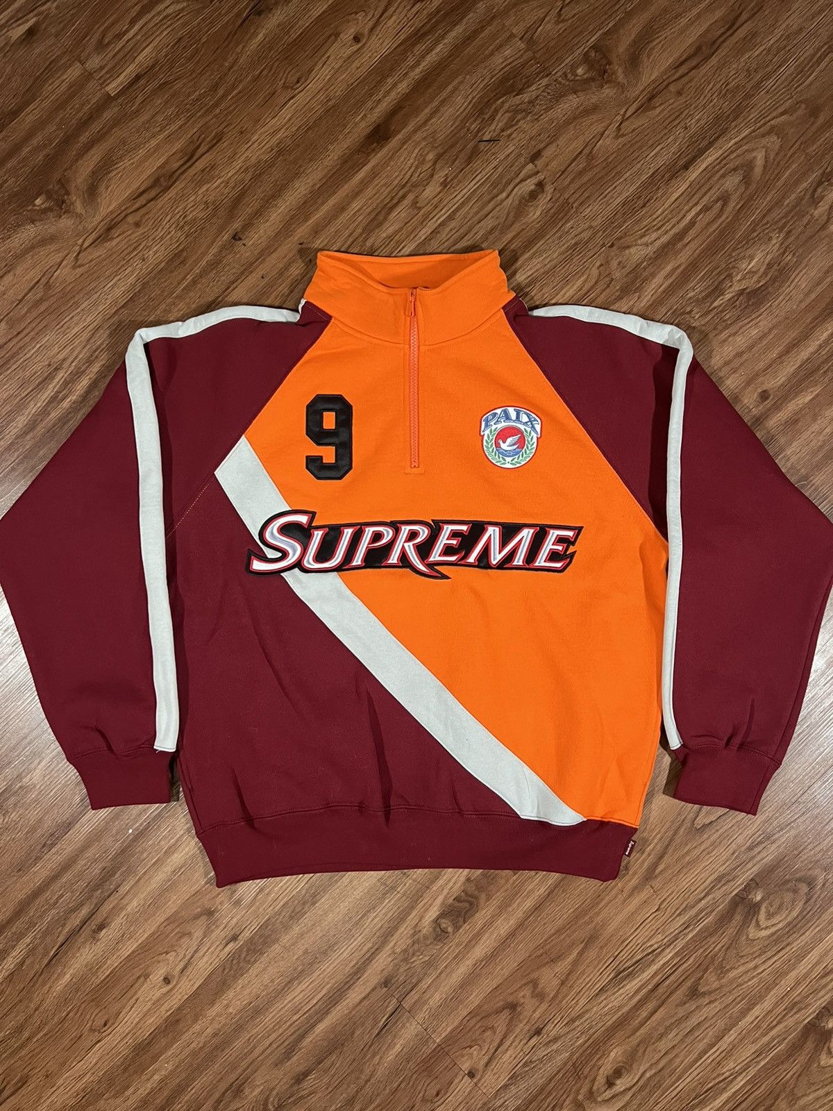 Supreme Supreme Equipê Half Zip Up Sweatshirt | Grailed