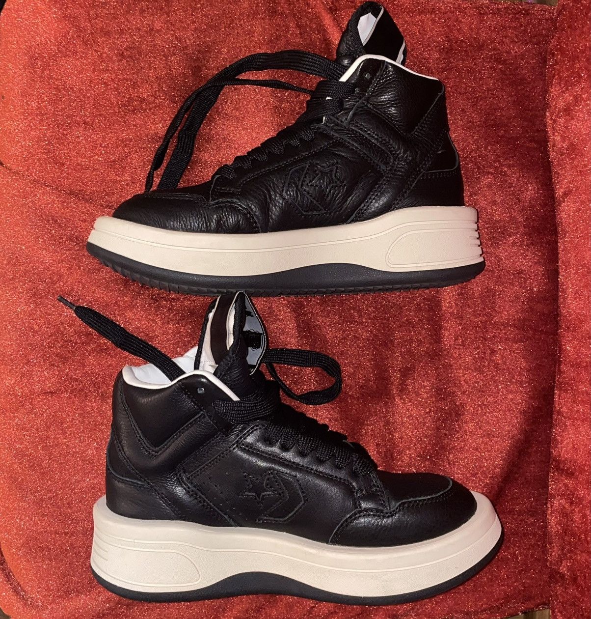 Converse × Rick Owens Drkshdw Drkshdw Trbowpns Rick Owens Size US 5.5 / IT 35.5 - 5 Thumbnail