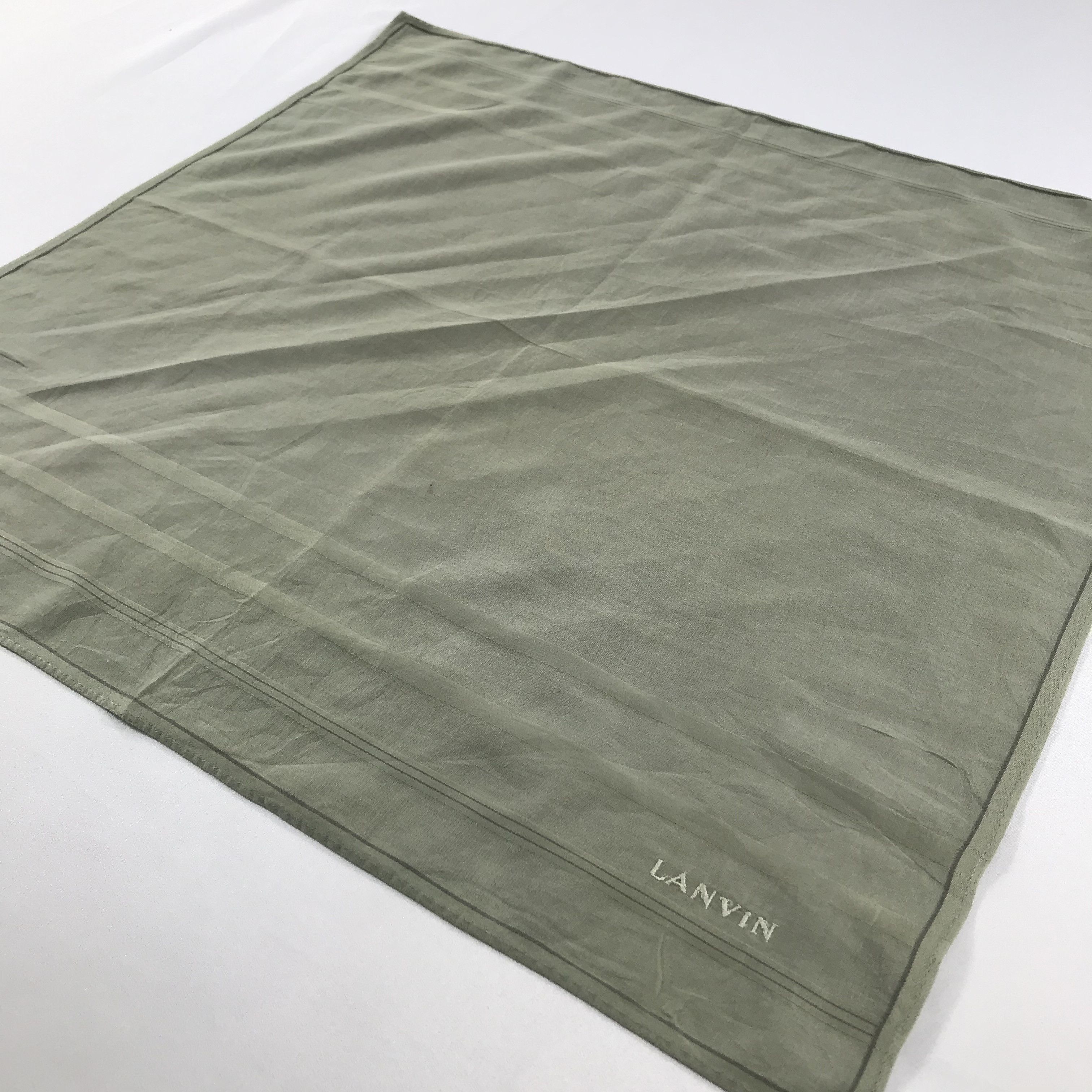 Lanvin × Vintage Lanvin Bandana / Handkerchief / Neckerchief - S2511 Size ONE SIZE - 2 Thumbnail