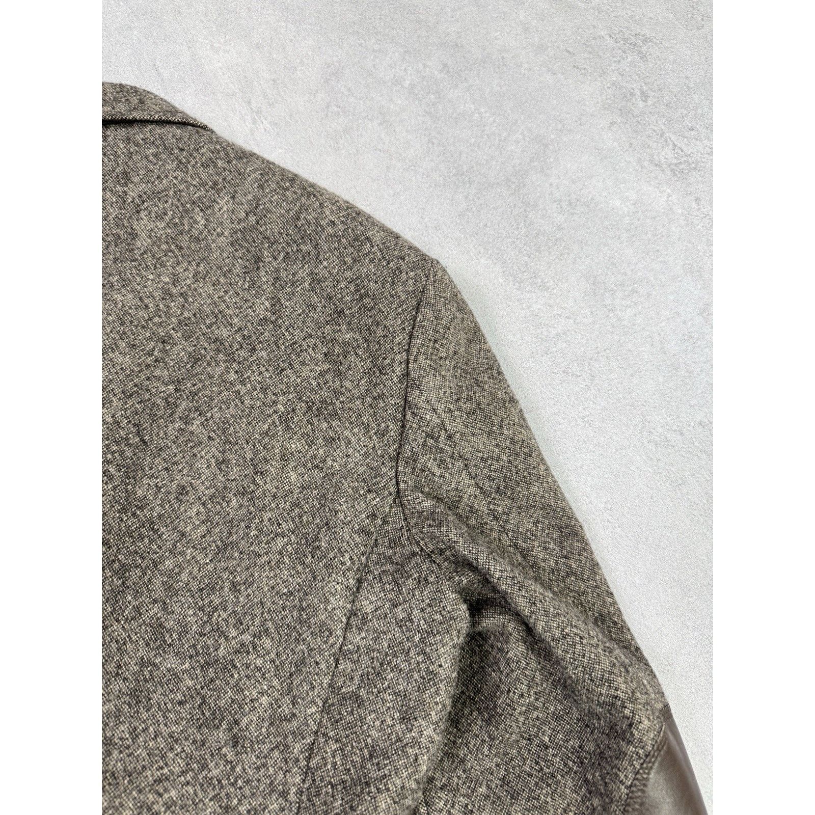 Donna Karan DNKY Donna Karan Men Wool Blazer Brown Size 40”/110cm Jacket Size 40R - 15 Thumbnail