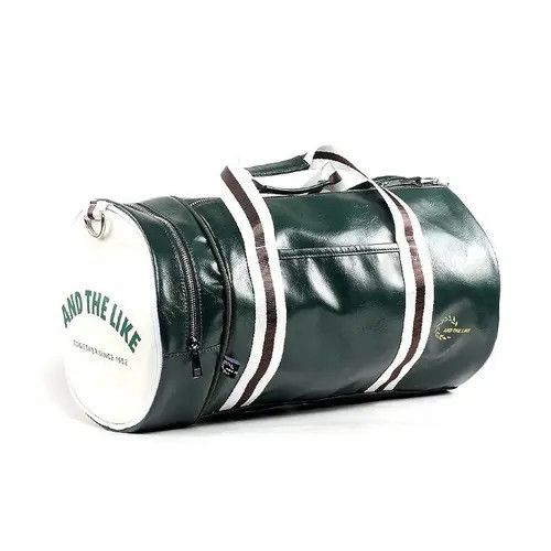 image of Pu Leather Fitness Sports Training Bag in Green, Men's