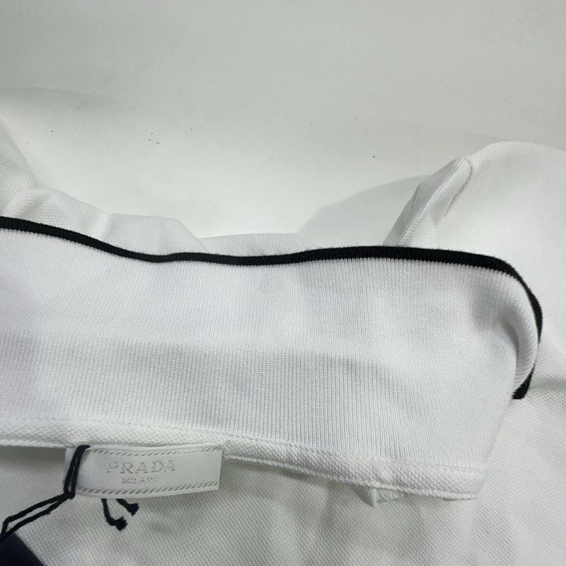 Prada Prada Casual Comfortable White Polo Shirt-2506 Size US S / EU 44-46 / 1 - 7 Thumbnail