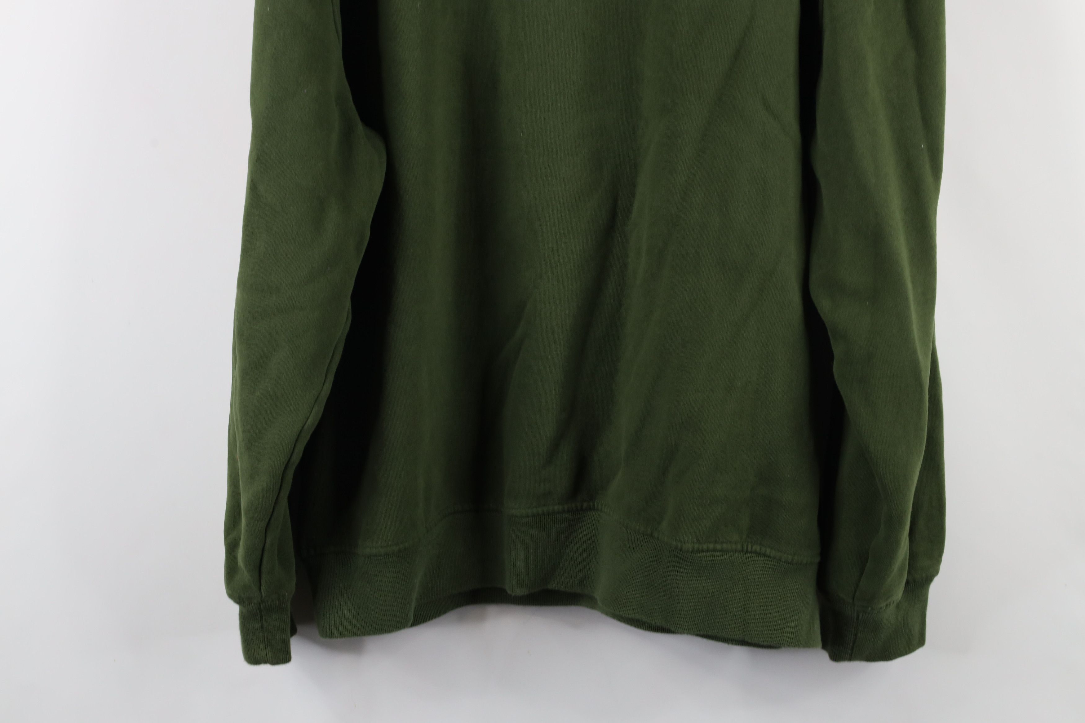 Tommy Hilfiger × Vintage Vintage Tommy Hilfiger Spell Out Crewneck Sweatshirt Green Size US XXL / EU 58 / 5 - 13 Thumbnail