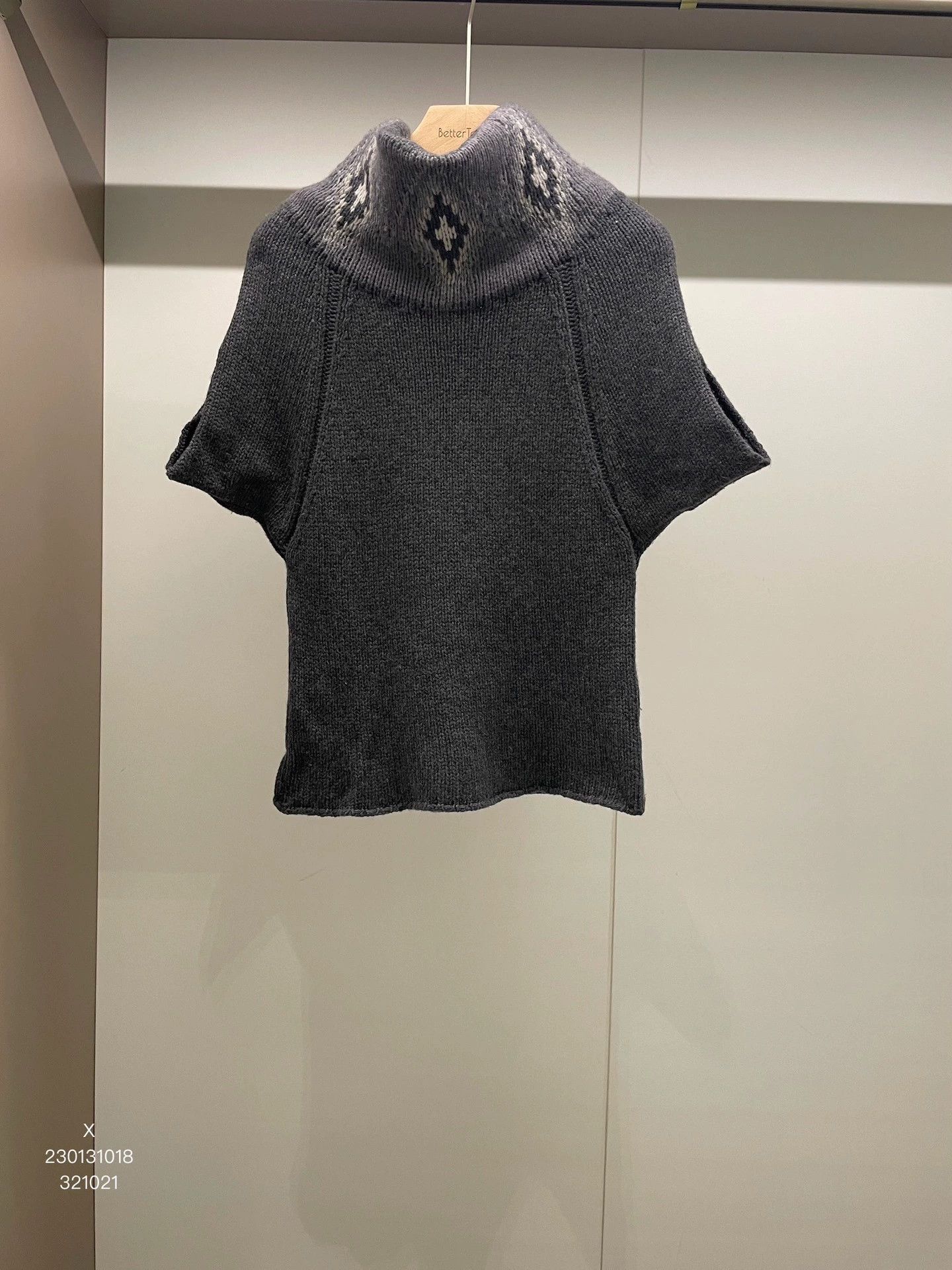 Brunello Cucinelli Brunello Cucinelli Wool Knit T-Shirt S - dmc Size US S / EU 44-46 / 1 - 1 Thumbnail