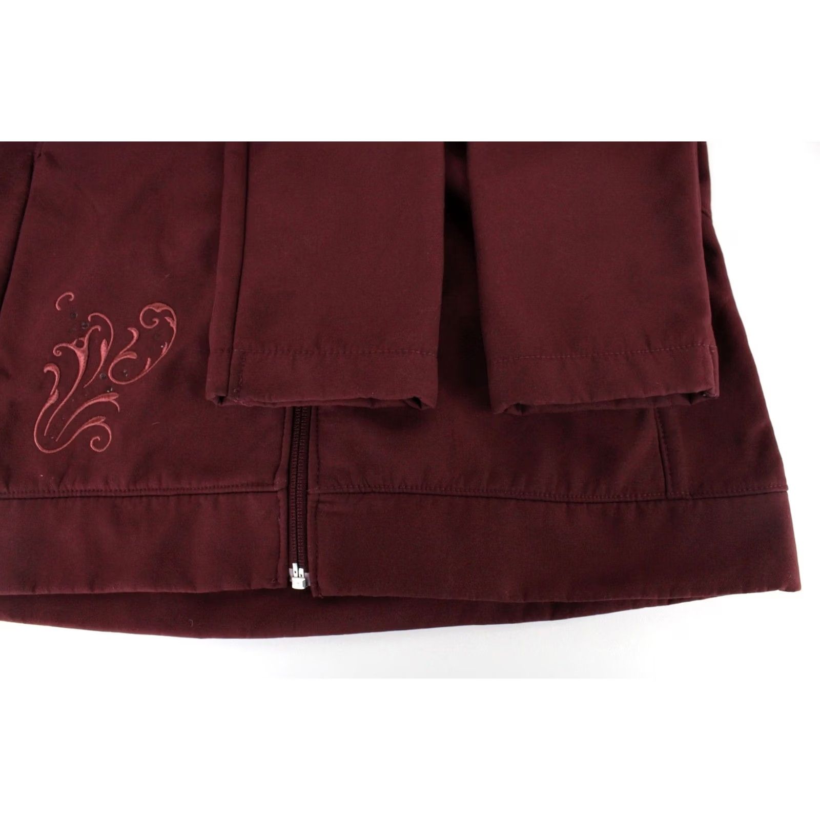 Helly Hansen HELly Hansen Jacket Women's MEDIUM Lightweight Hooded Full Zip Burgundy Jacket Size M / US 6-8 / IT 42-44 - 7 Thumbnail