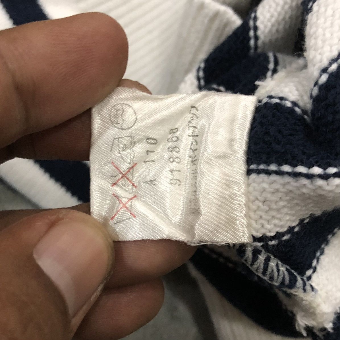 Hai Sporting Gear Sporting Gear Hai by issey miyake border stripes knitwear Size M / US 6-8 / IT 42-44 - 10 Thumbnail