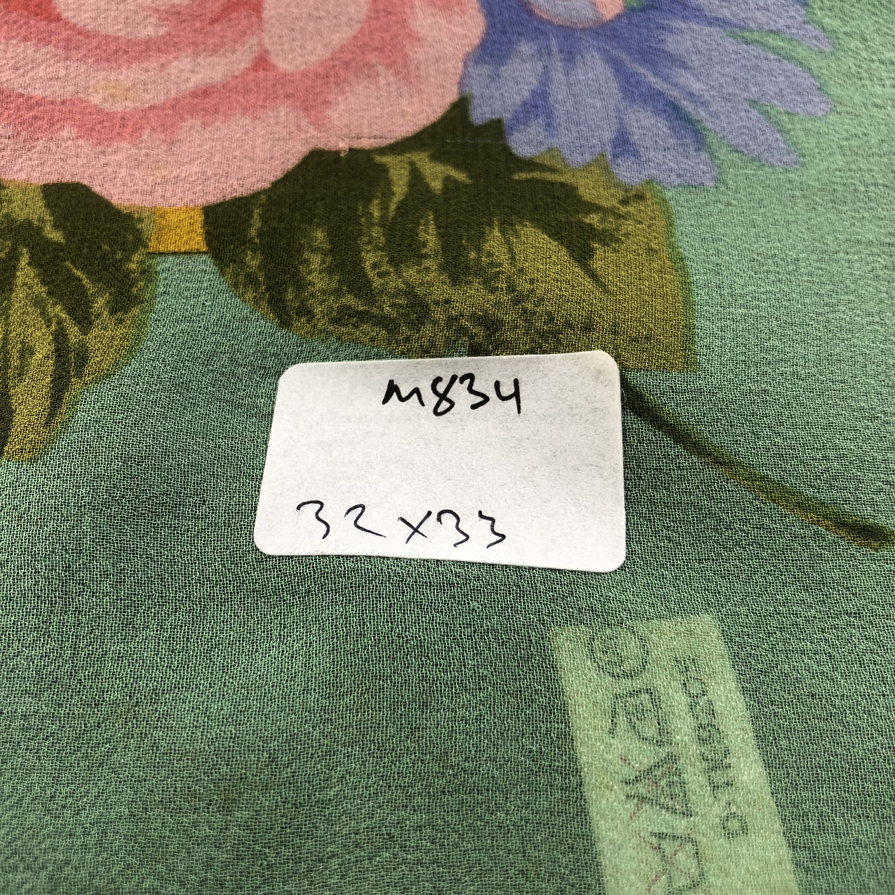 Japanese Brand Mai Gold Slit Thread Silk Scarf M834 Size ONE SIZE - 12 Thumbnail