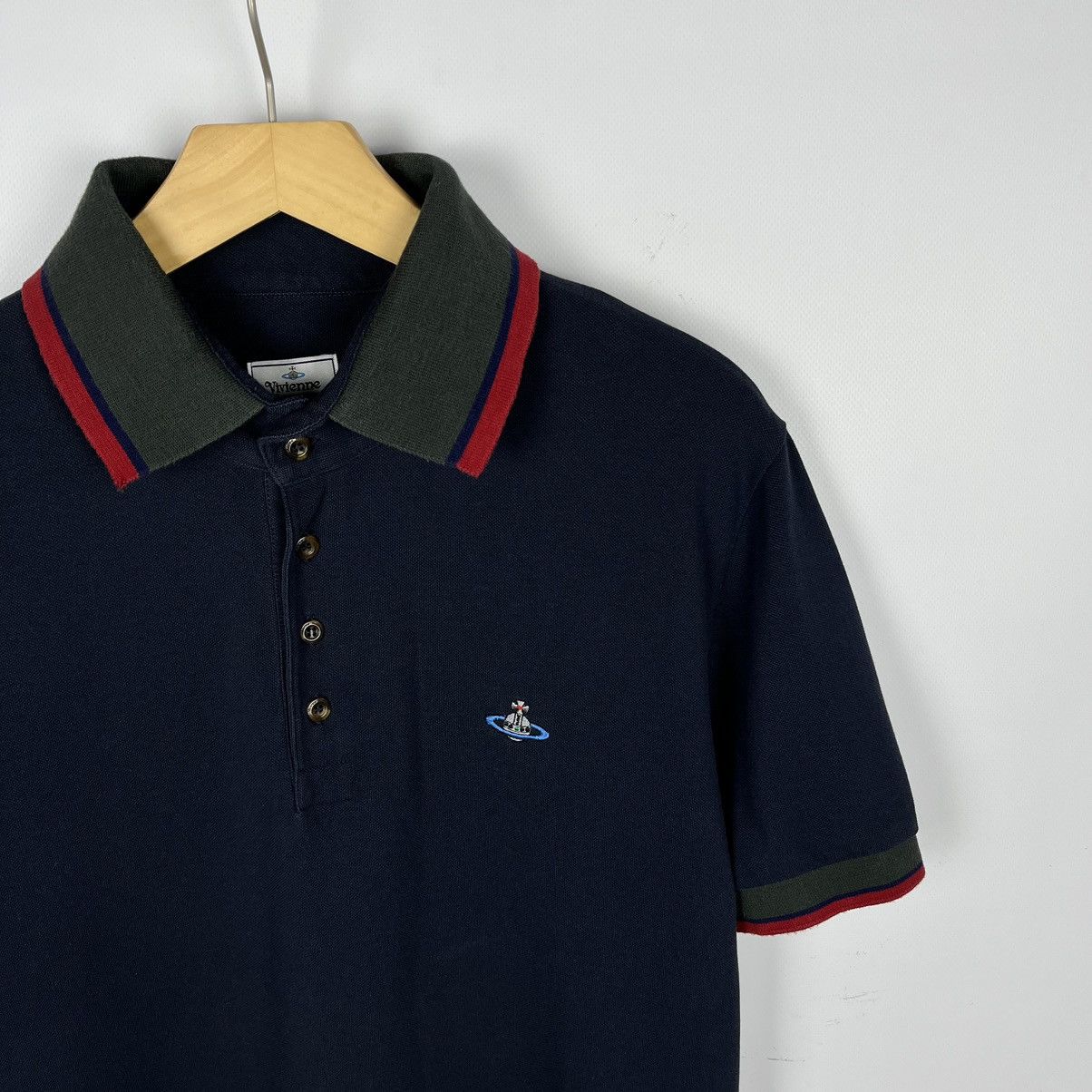 Vivienne Westwood Vivienne Westwood orb logo polo shirt Size US L / EU 52-54 / 3 - 2 Thumbnail