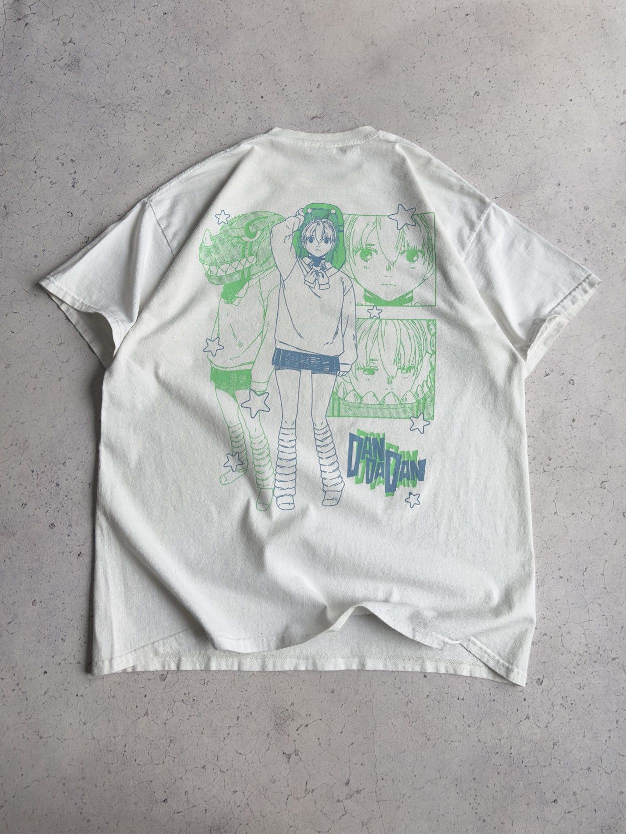 Anime Vintage DanDanDan Momo Ayase Anime Graphic Promo Tee Size US XL / EU 56 / 4 - 1 Thumbnail