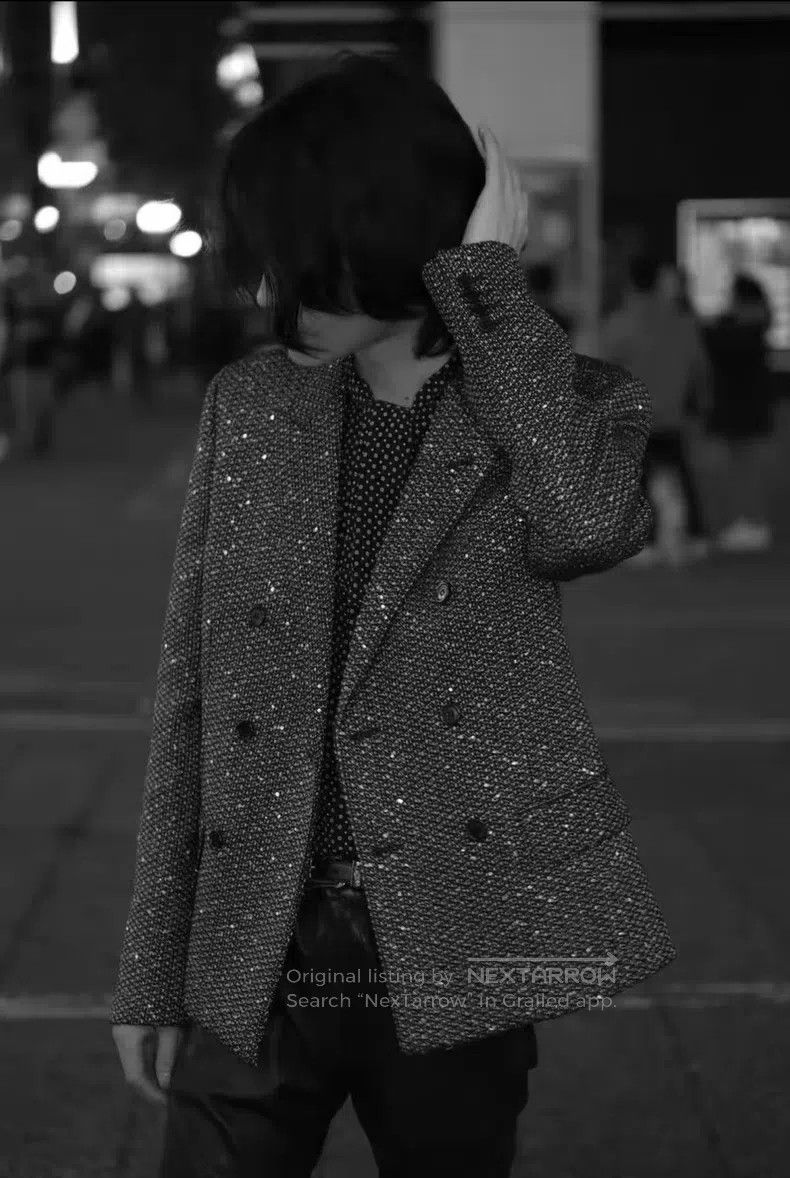 Saint Laurent Paris Saint Laurent Paris Double Breasted Diamond Encrusted Suit Size US M / EU 48-50 / 2 - 8 Thumbnail