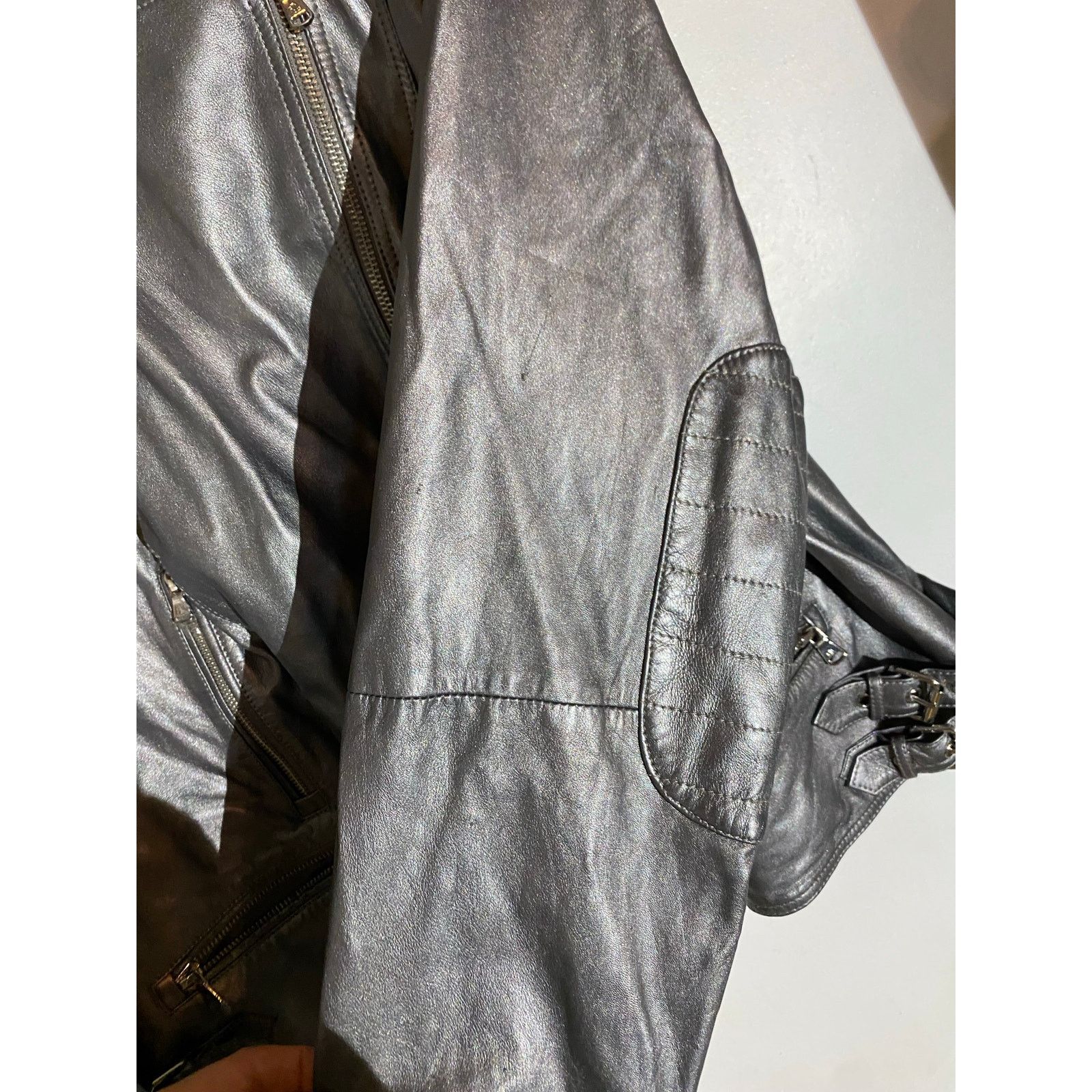Lauren Ralph Lauren Lauren Ralph Lauren Metalic Moto Jacket Women's 3X NEW Size 3XL / US 20-22 - 11 Thumbnail