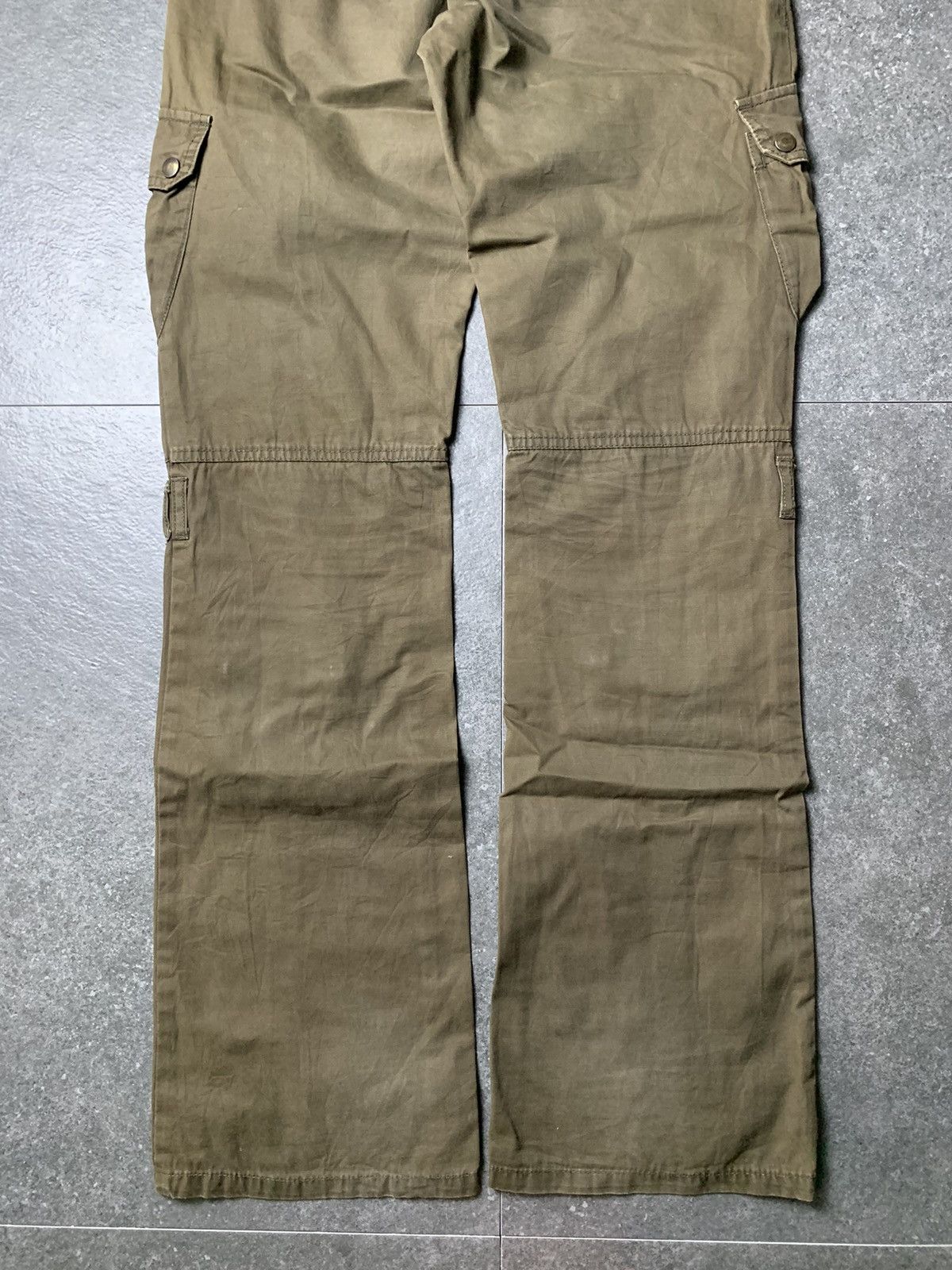 Tete Homme 2000s Tete Homme Multipocket Bootcut Cargo Pants | Grailed