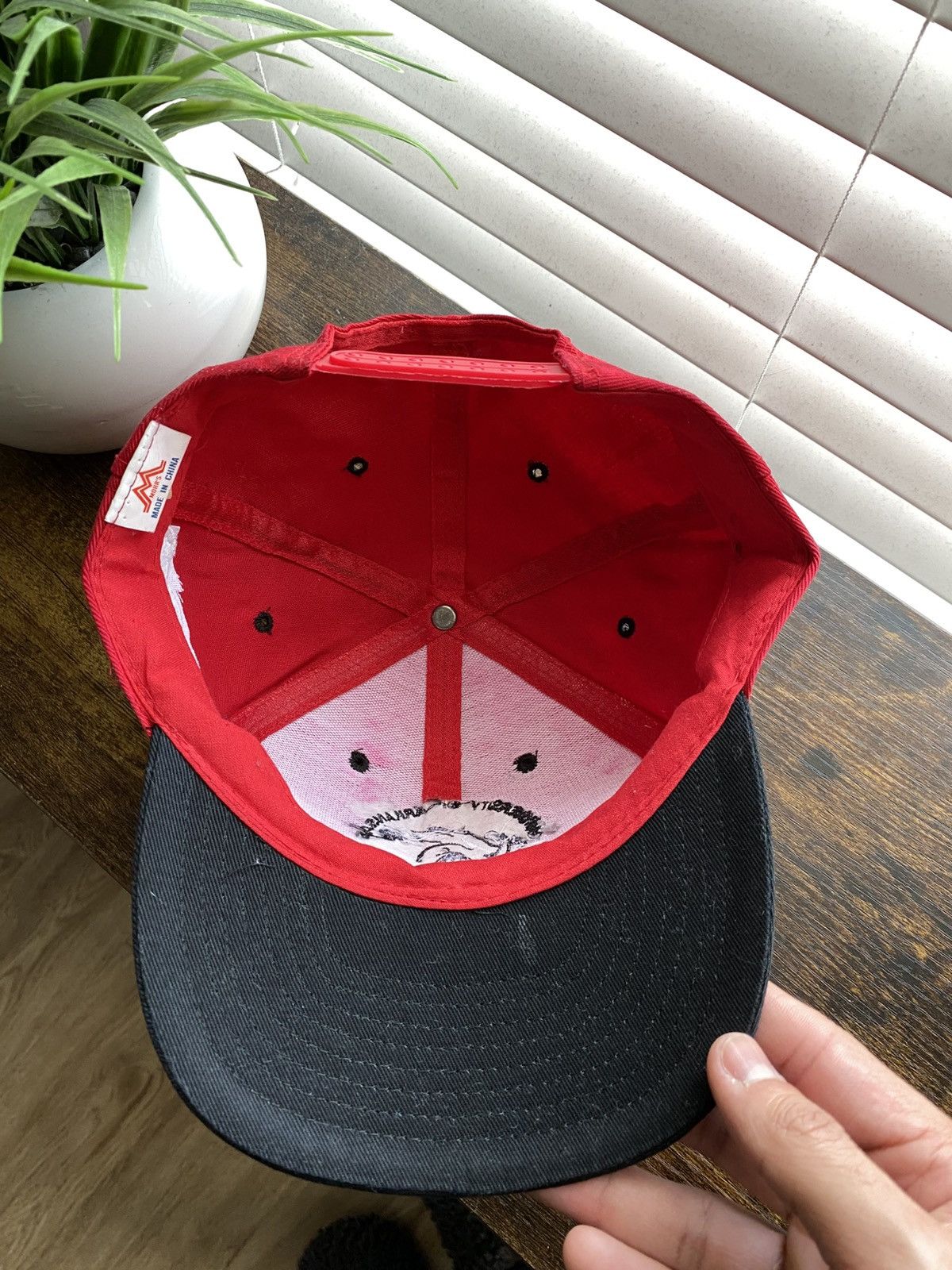 Vintage Vintage 90s University of Arkansas Snapback Hat Size ONE SIZE - 5 Thumbnail