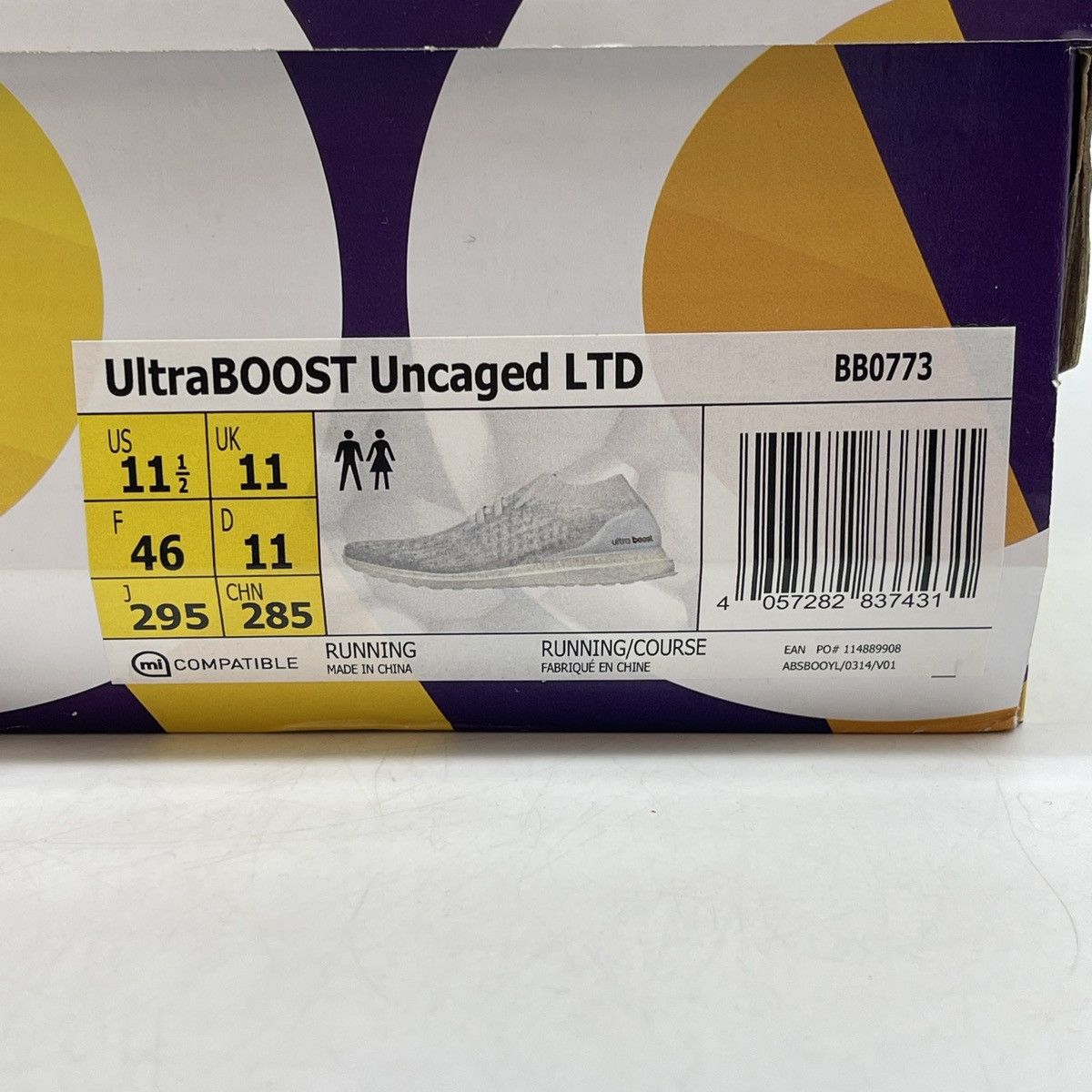 Adidas Ultra uncaged triple white Size US 11.5 / EU 44-45 - 9 Thumbnail