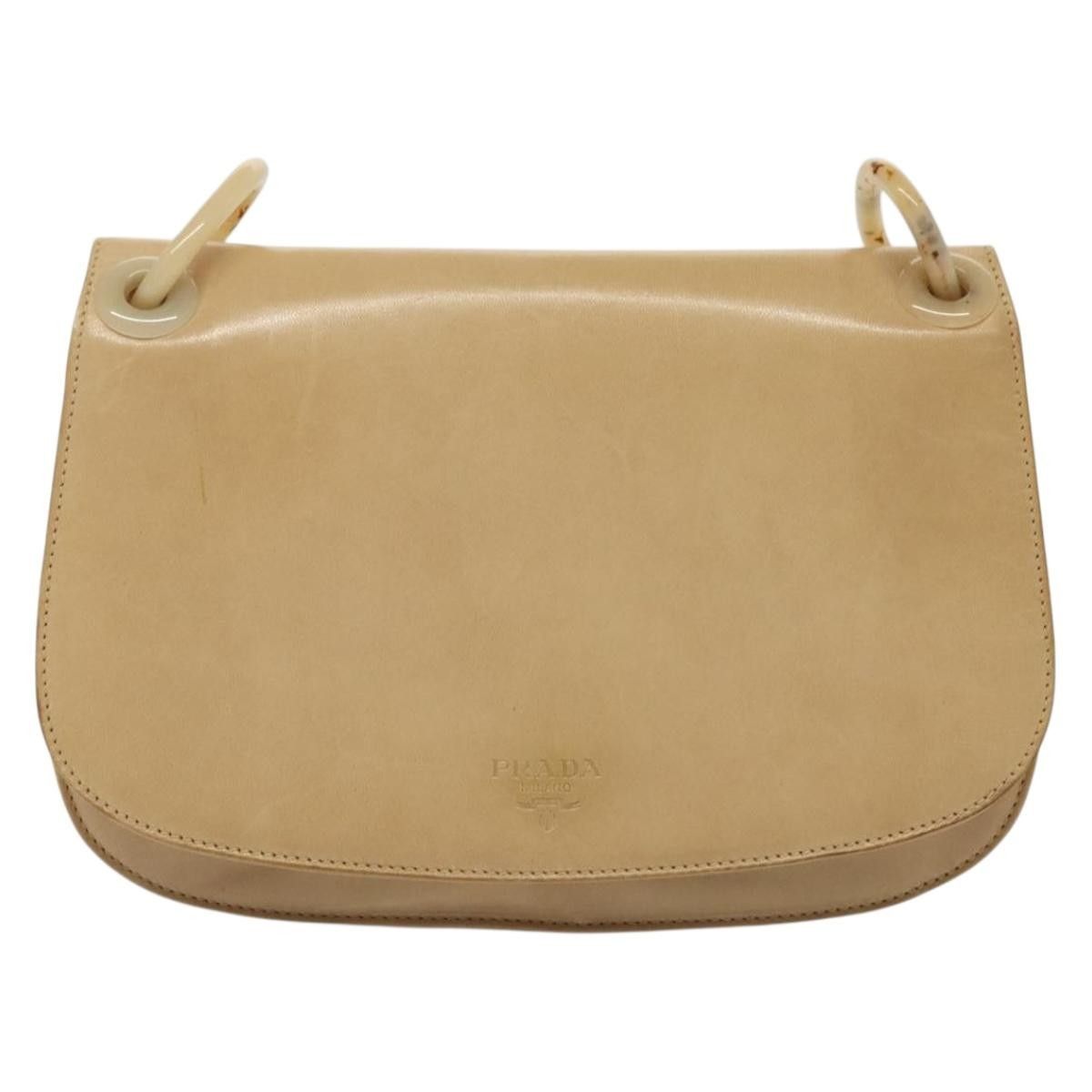 Prada Prada Madras Shoulder Bag Leather Size ONE SIZE - 1 Thumbnail