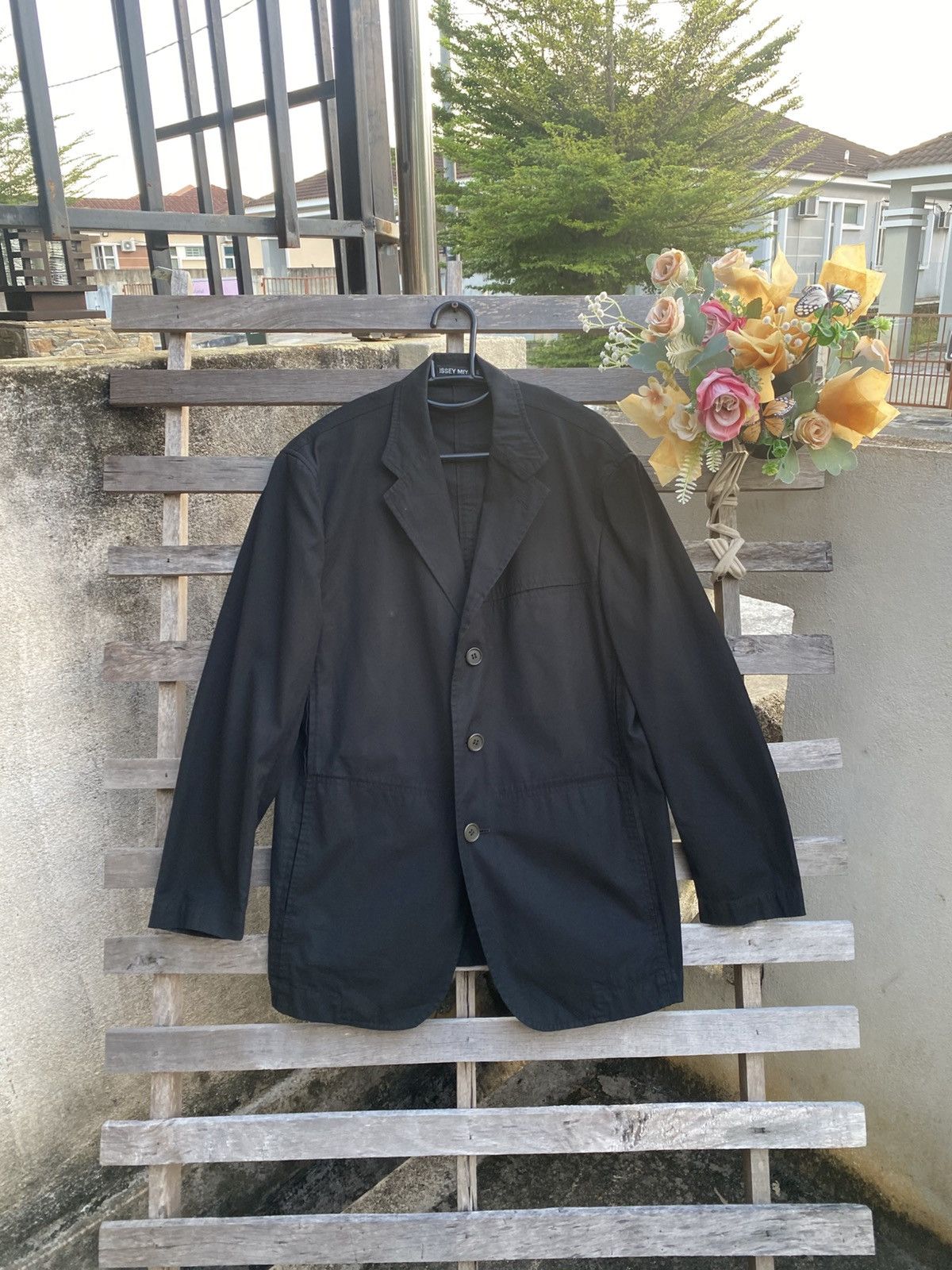 Issey Miyake ISSEY MIYAKE Blazer Jacket – Minimalist Workwear Style Size US M / EU 48-50 / 2 - 1 Thumbnail