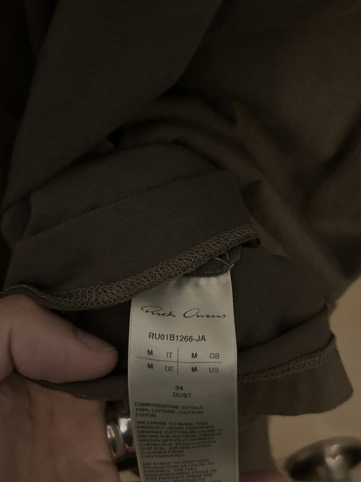Rick Owens Rick Owens ss22 long sleeve Size US M / EU 48-50 / 2 - 3 Thumbnail