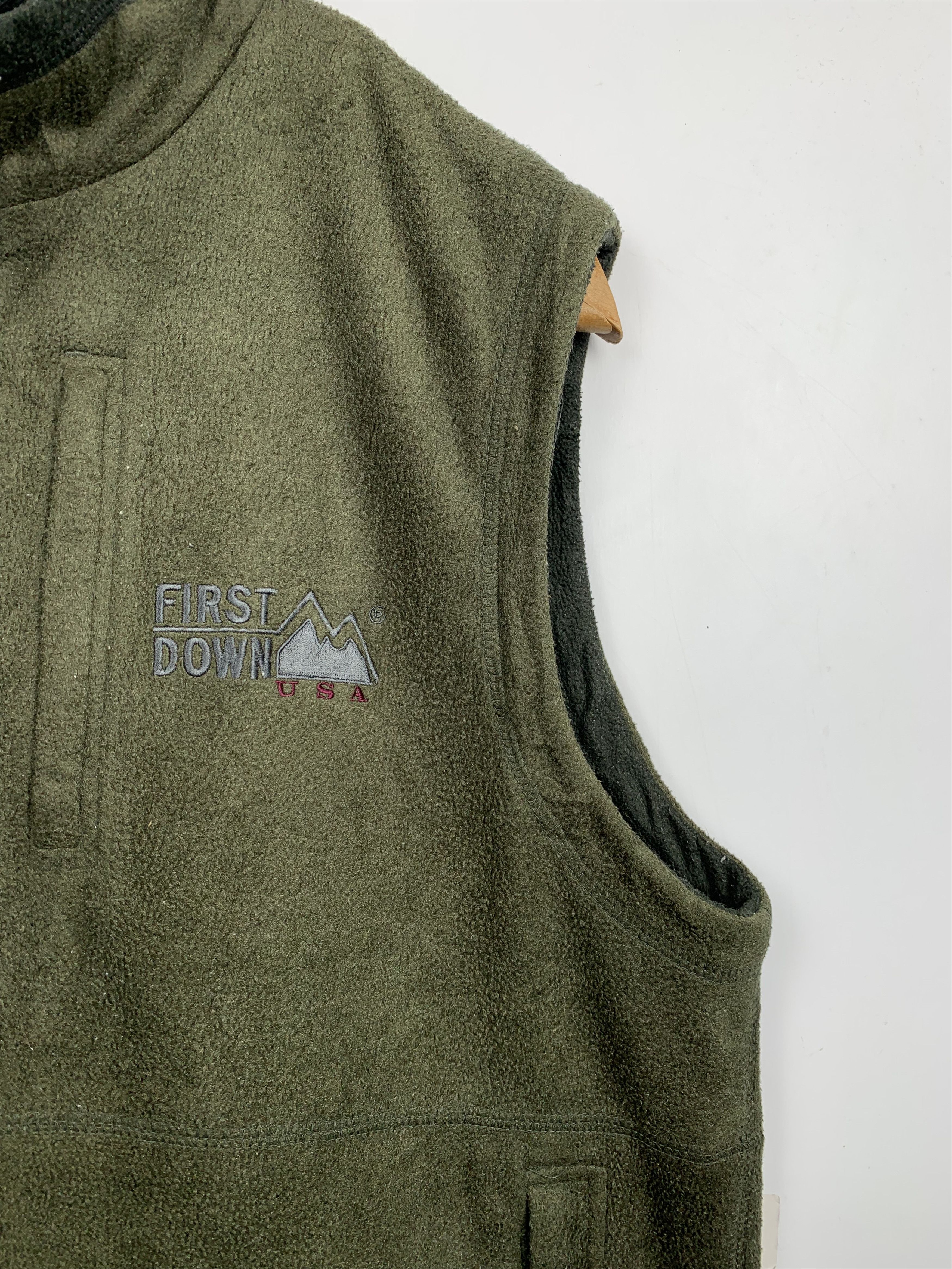 Vintage Vintage First Down Fleece Jacket J1190 Size US M / EU 48-50 / 2 - 5 Thumbnail