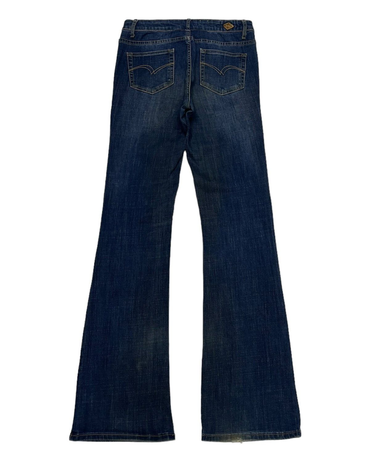 If Six Was Nine Vintage 90s Lee Cooper Super Flare Denim Jeans Size 28" / US 6 / IT 42 - 6 Thumbnail