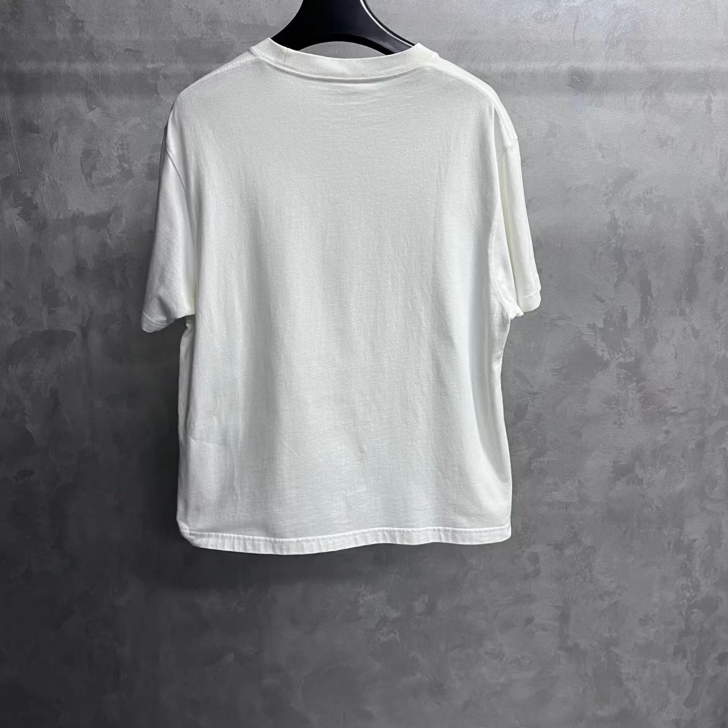 Balenciaga Balenciaga White Crown Logo Letter Print Short Tee Size US M / EU 48-50 / 2 - 2 Thumbnail