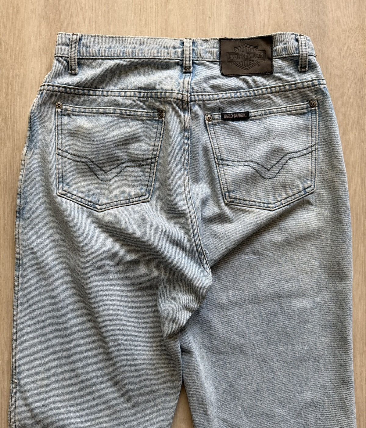 Harley Davidson Vintage Harley Davidson Jeans Made In USA 32x34 *31x33 Size US 31 - 1 Thumbnail