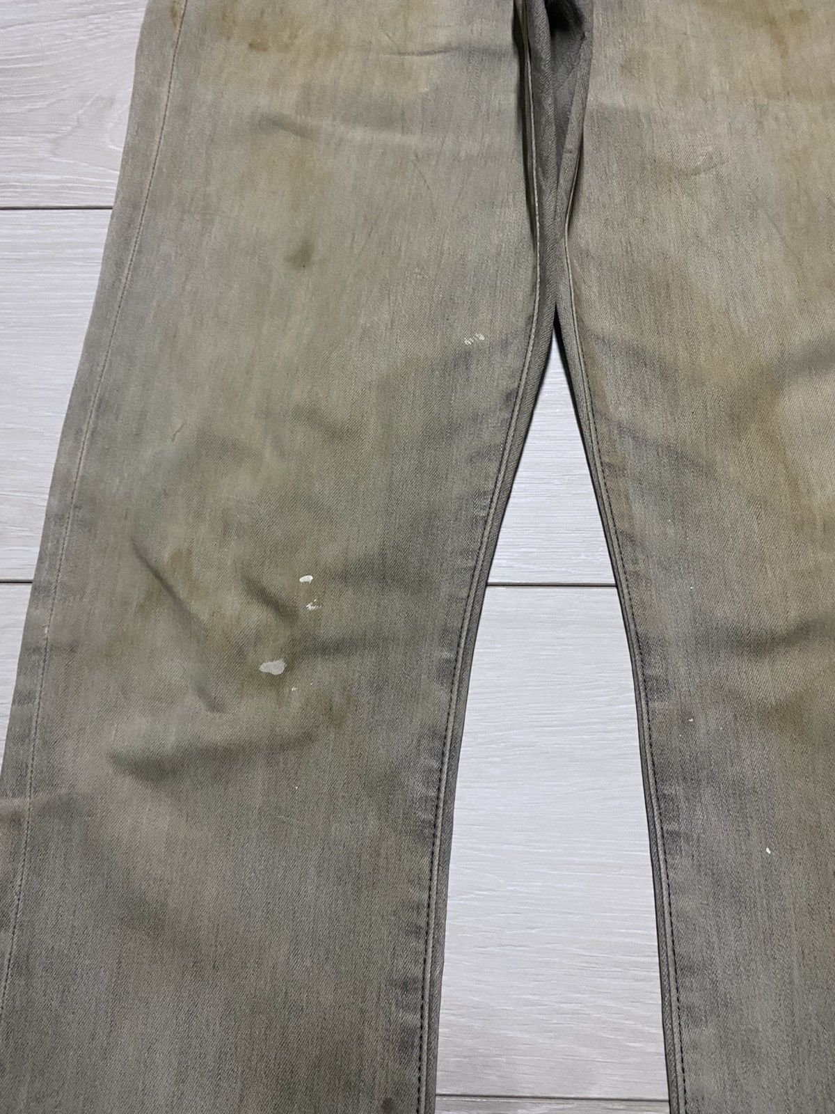 Japanese Brand Vintage Japanese Brand Uniqlo Crazy Mud Mud Wash Jeans Size US 31 - 8 Thumbnail