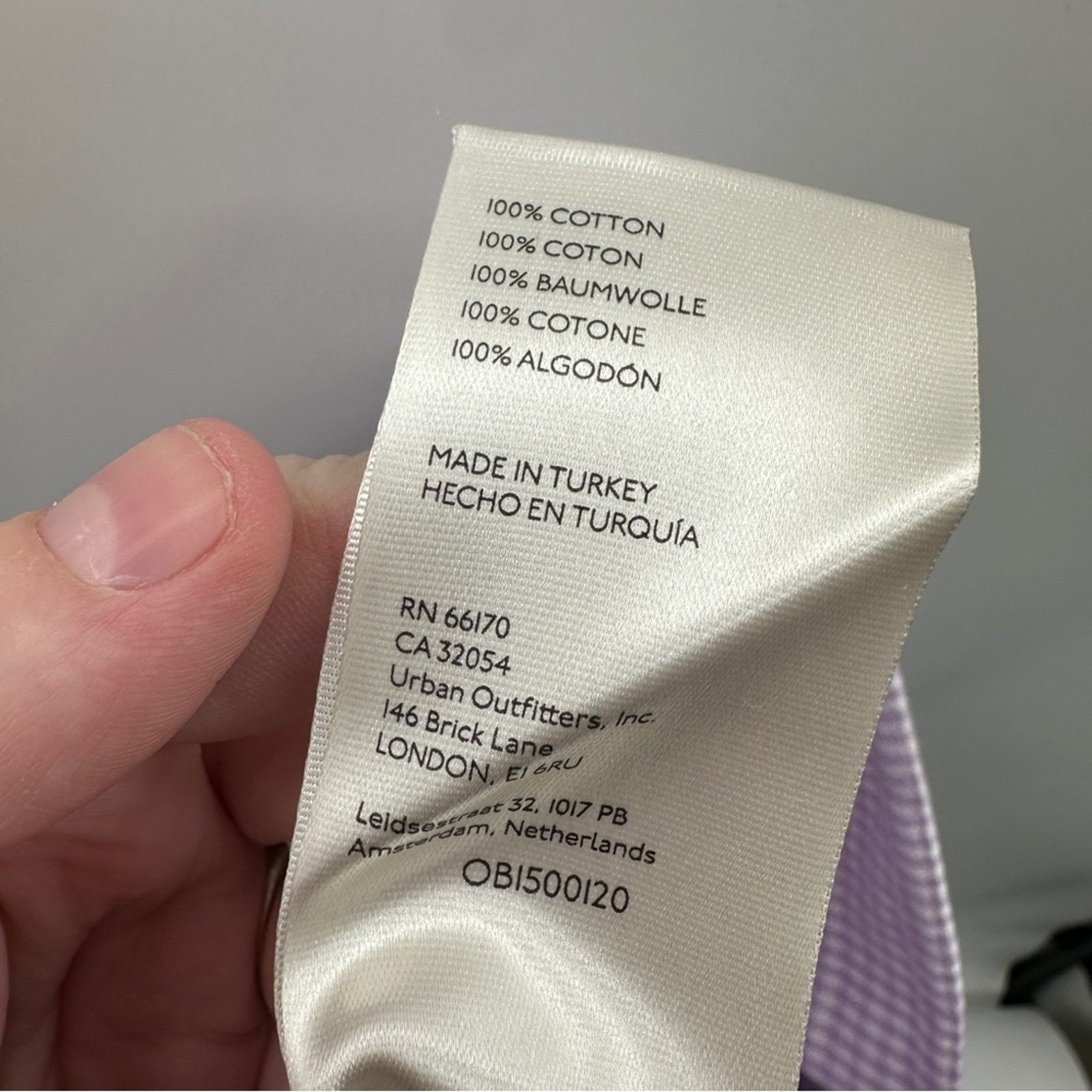 Free People Free People Big Dreams Lavender Gingham Skort Size 8 NEW Size 30" / US 8 / IT 44 - 8 Thumbnail