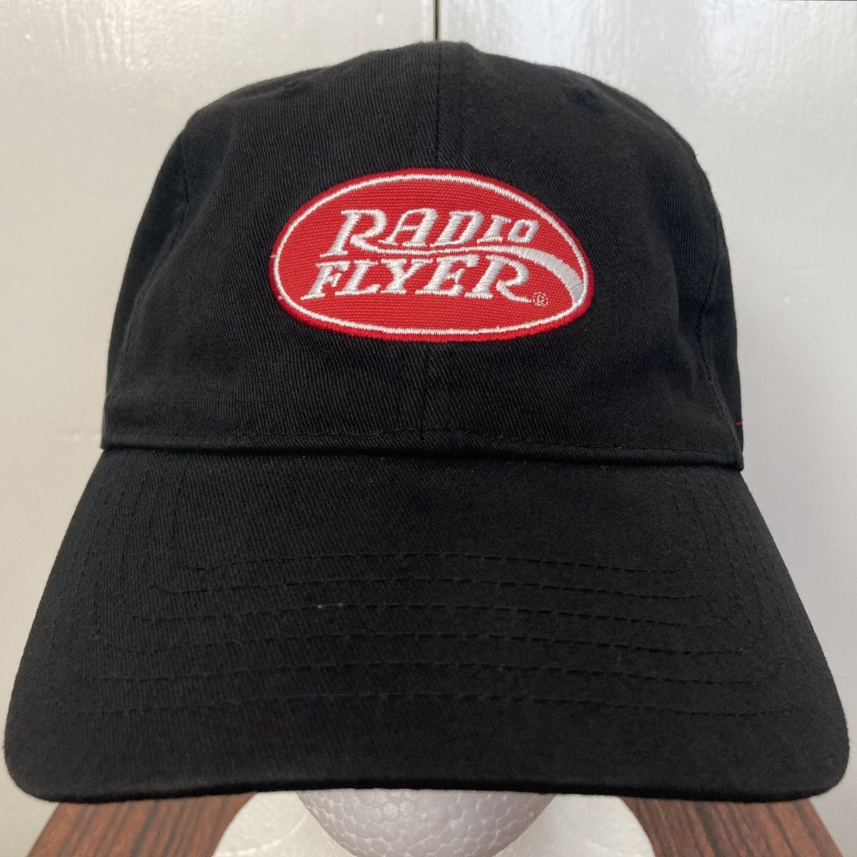 Vintage RADIO FLYER BASEBALL STRAPBACK HAT CAP EMBROIDERED RED WAGON Size ONE SIZE - 3 Thumbnail