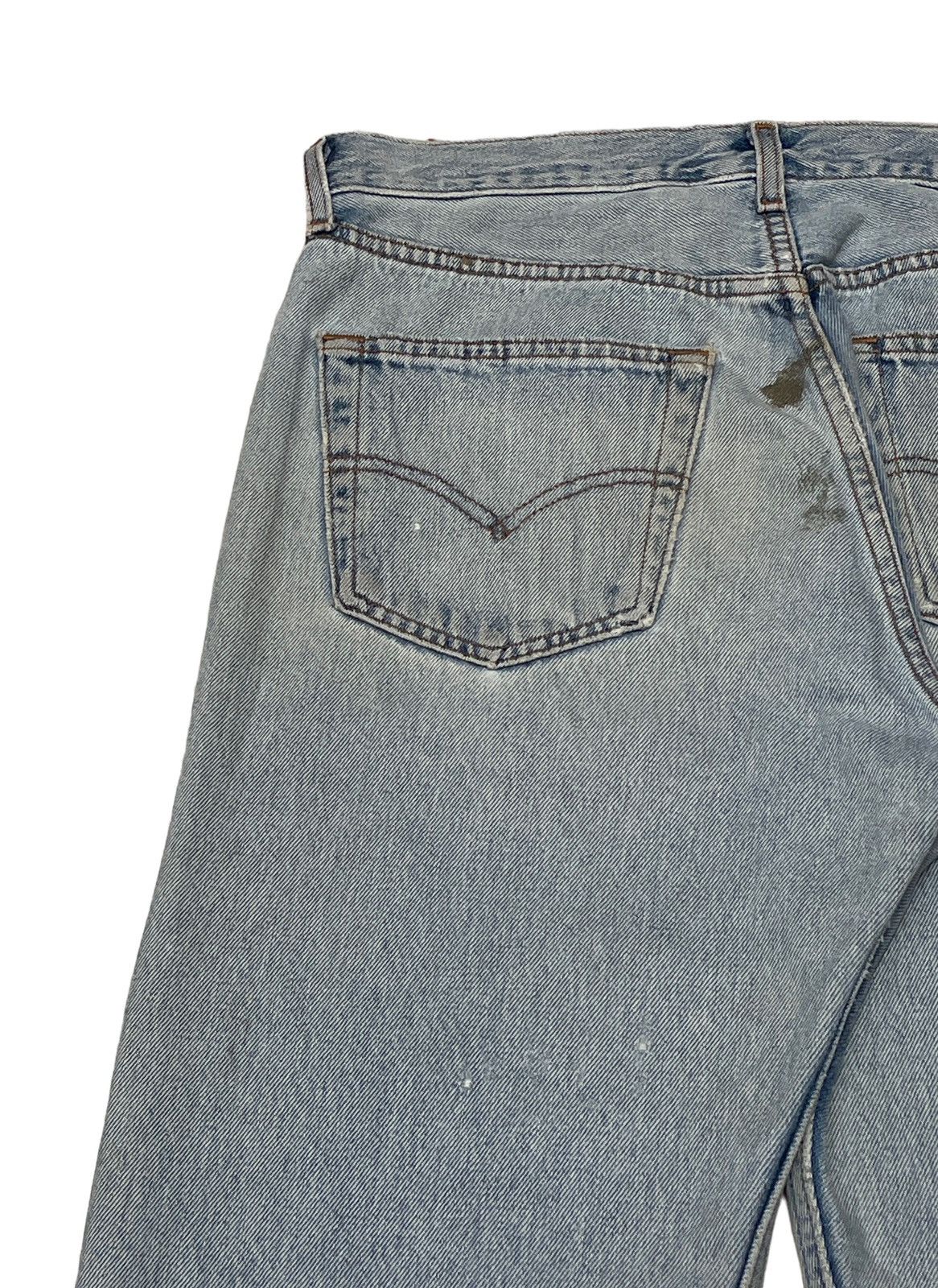 Levi's Vintage Brand Levi’s Made In Usa Patchwork Jeans 1990s Size US 30 / EU 46 - 8 Thumbnail