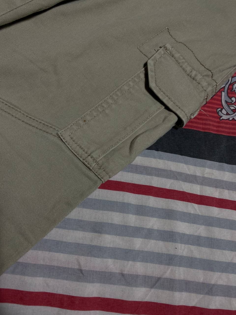 Japanese Brand Dirty Painted Distressed Thrashed Faded Baggy Jeans Y2K Size US 32 / EU 48 - 5 Thumbnail
