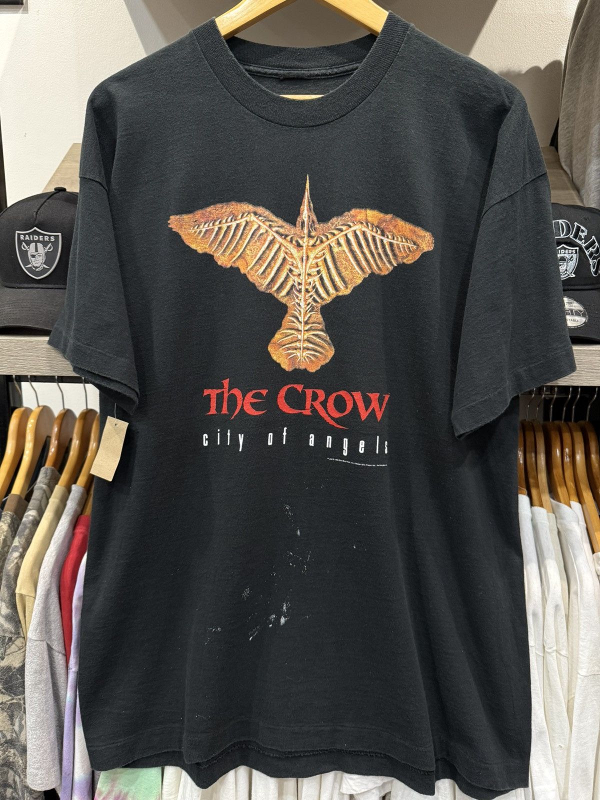 Other Vintage 90s The Crow T-Shirt Size US XL / EU 56 / 4 - 1 Thumbnail