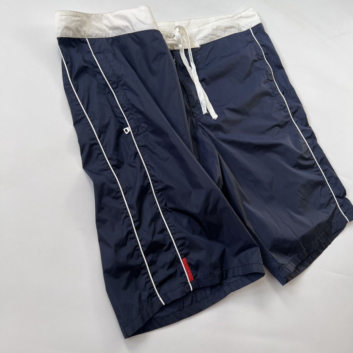 Prada Prada Ted Tab Nylon swim shorts it 52 Size US 36 / EU 52 - 3 Thumbnail