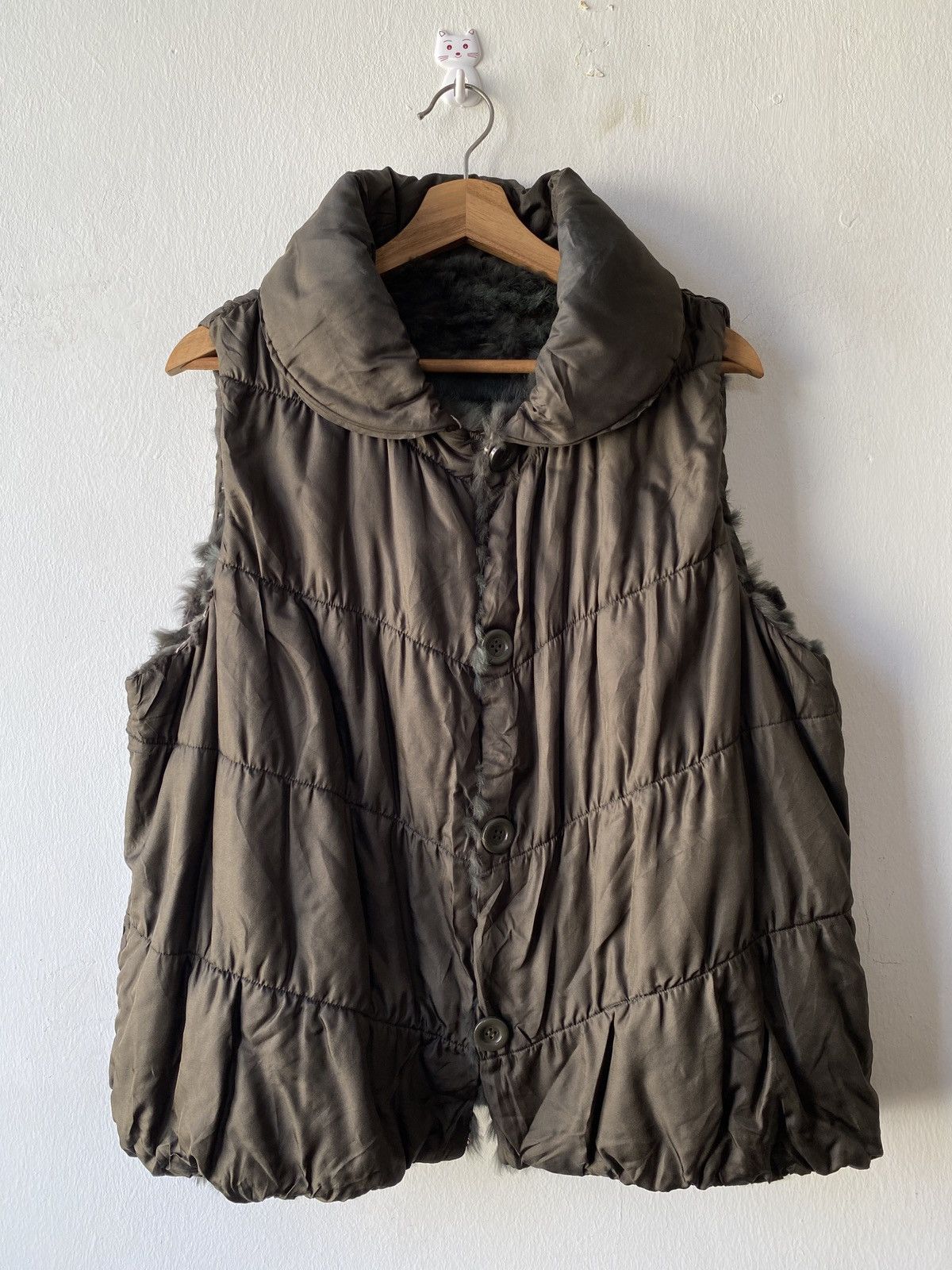 If Six Was Nine × Japanese Brand Japanese Brand Reversible Mink Fur Vests Size US L / EU 52-54 / 3 - 5 Thumbnail