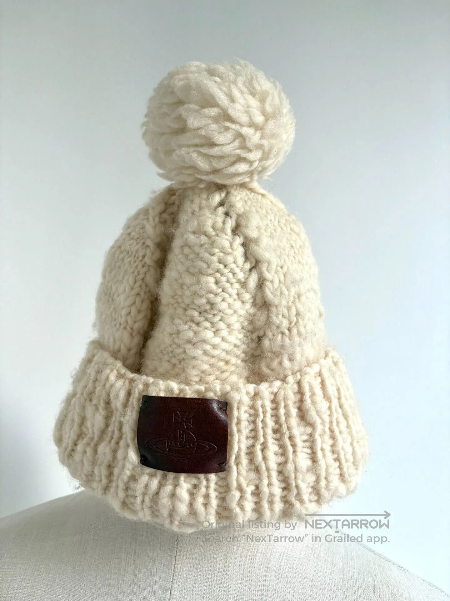 Vivienne Westwood Vivienne Westwood Knitted Beanie Hat. Size ONE SIZE - 2 Thumbnail